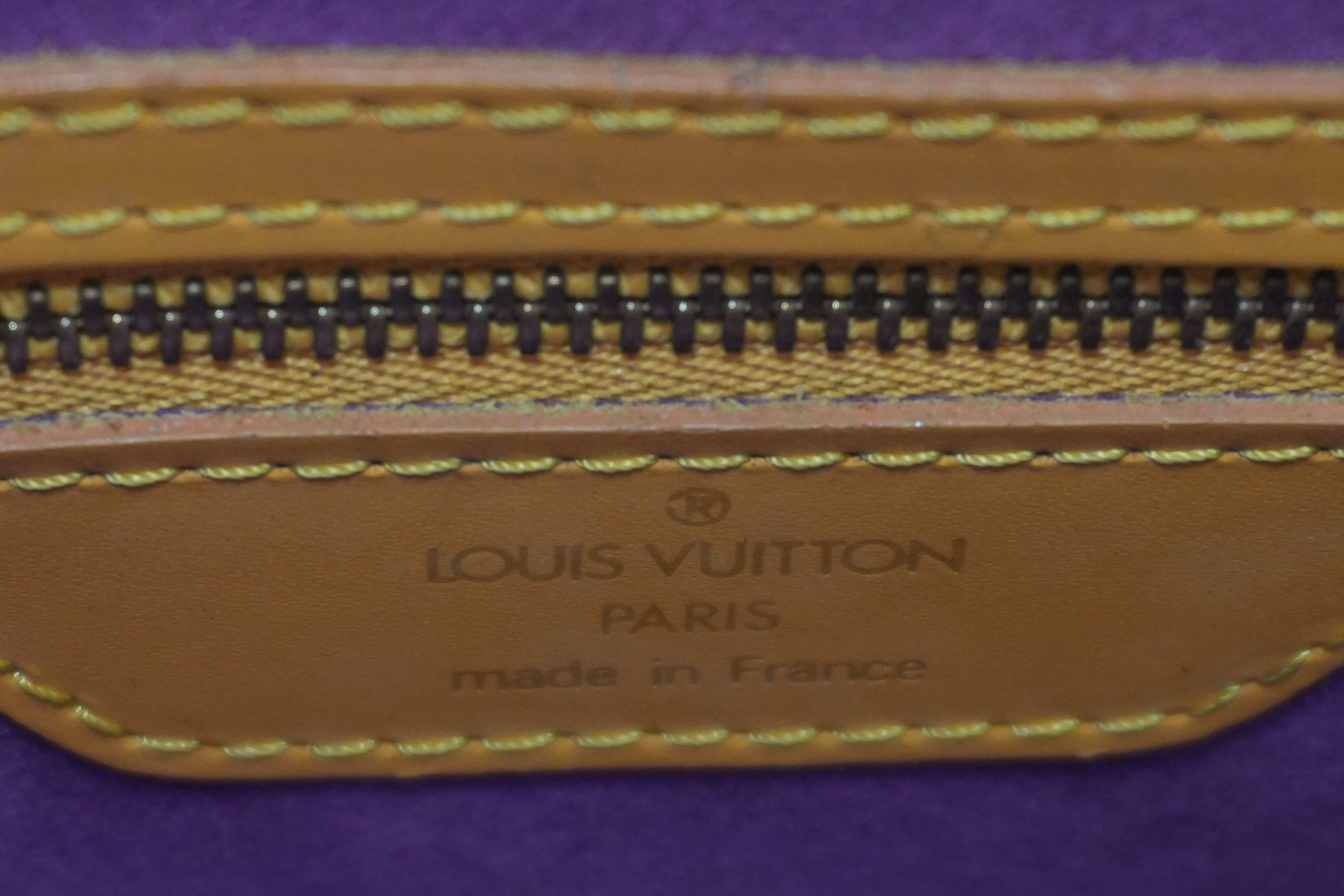 Pre-owned Louis Vuitton Epi Saint Jacque Gm Tote Bag Yellow