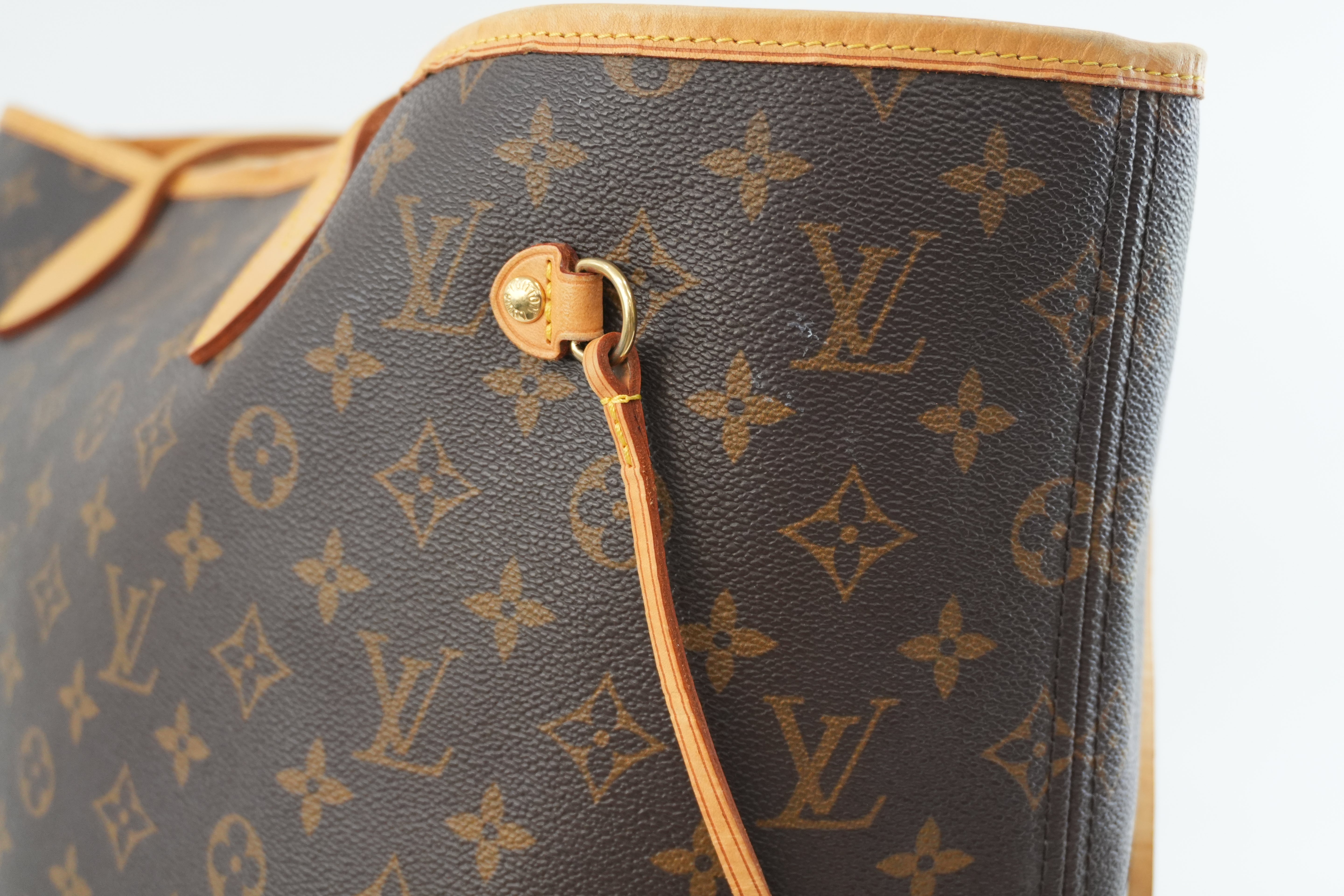 Louis Vuitton Monogram Neverfull GM Tote Bag Used