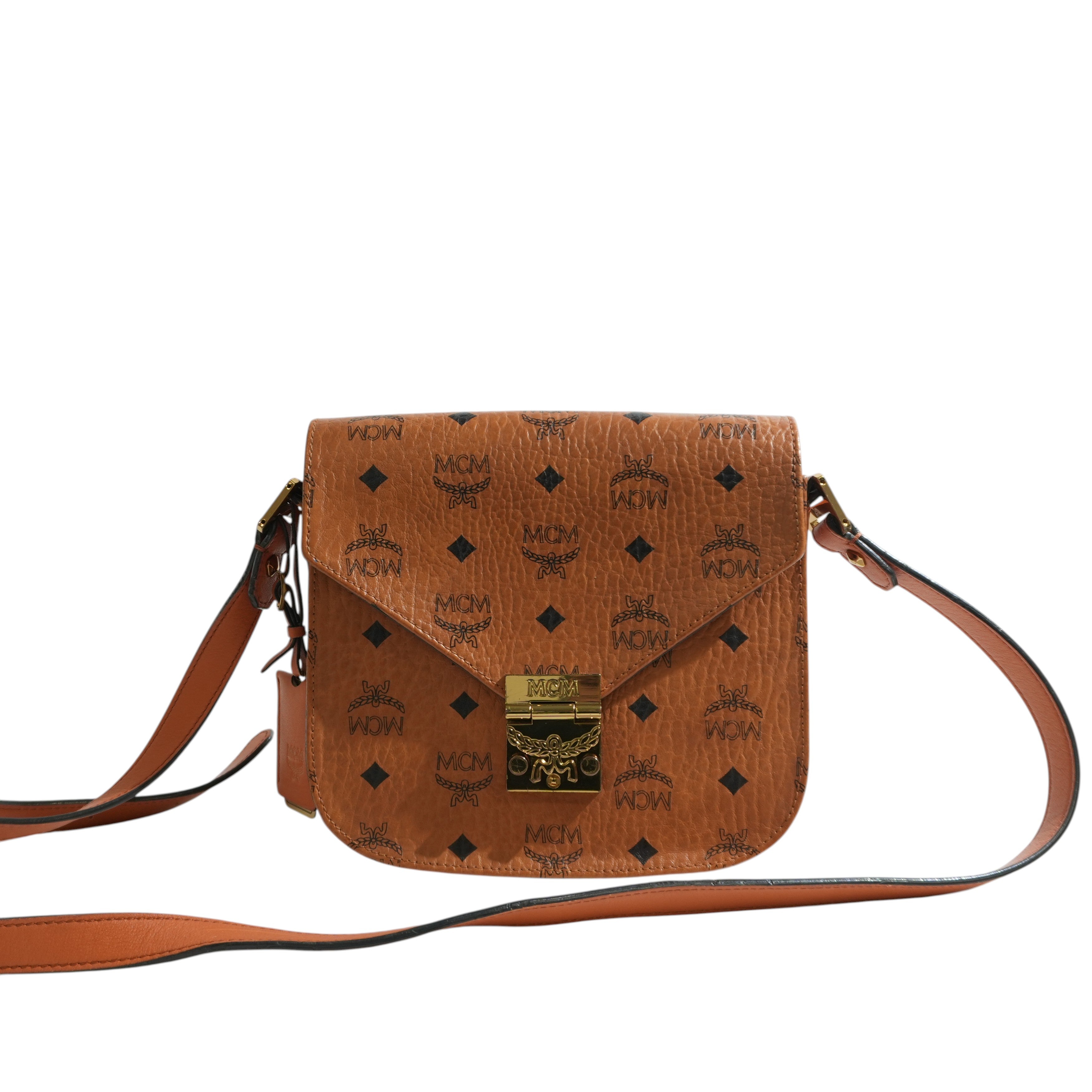 Pre-owned MCM Crossbody Bag Cognac
