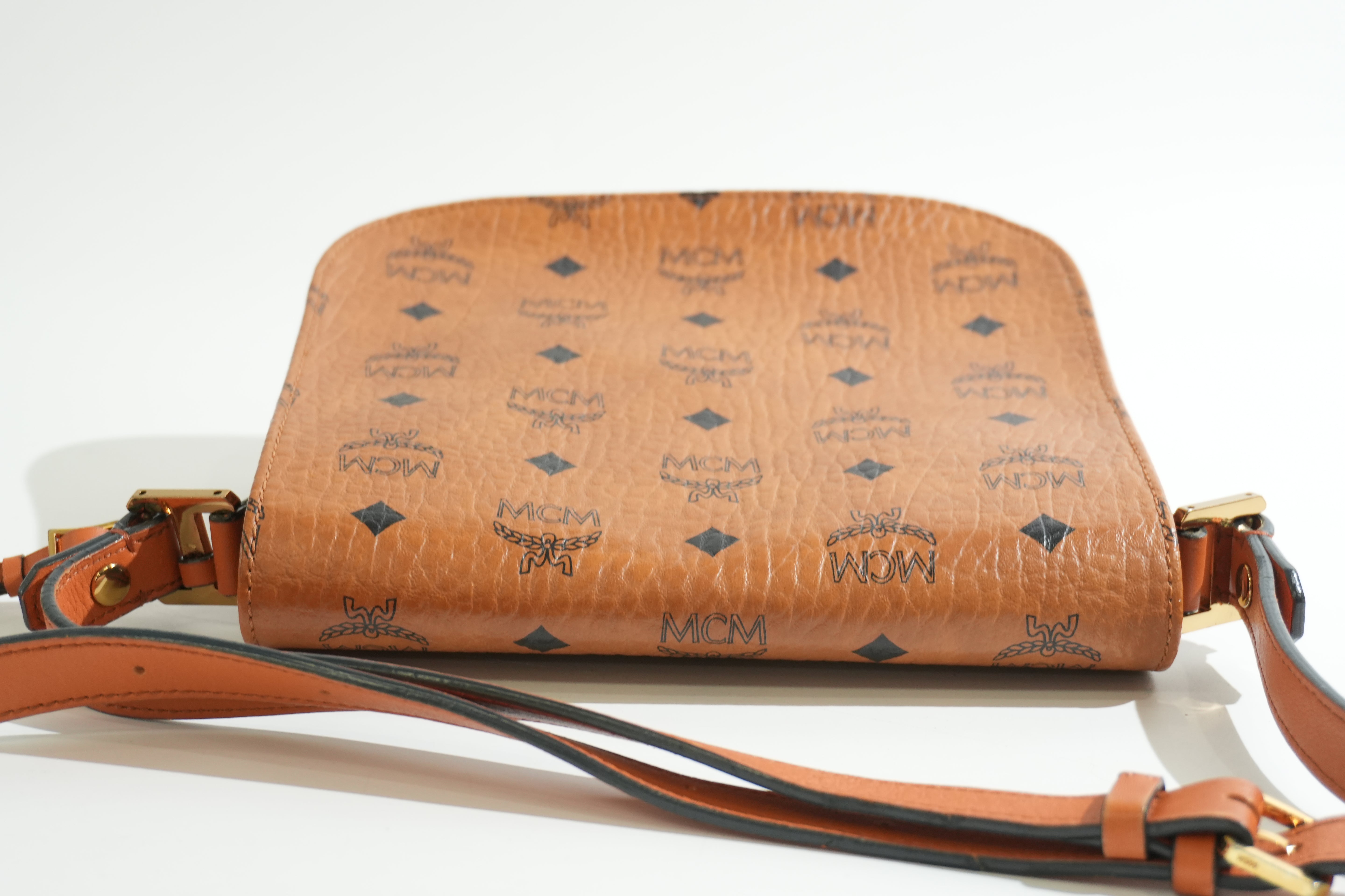 Pre-owned MCM Crossbody Bag Cognac