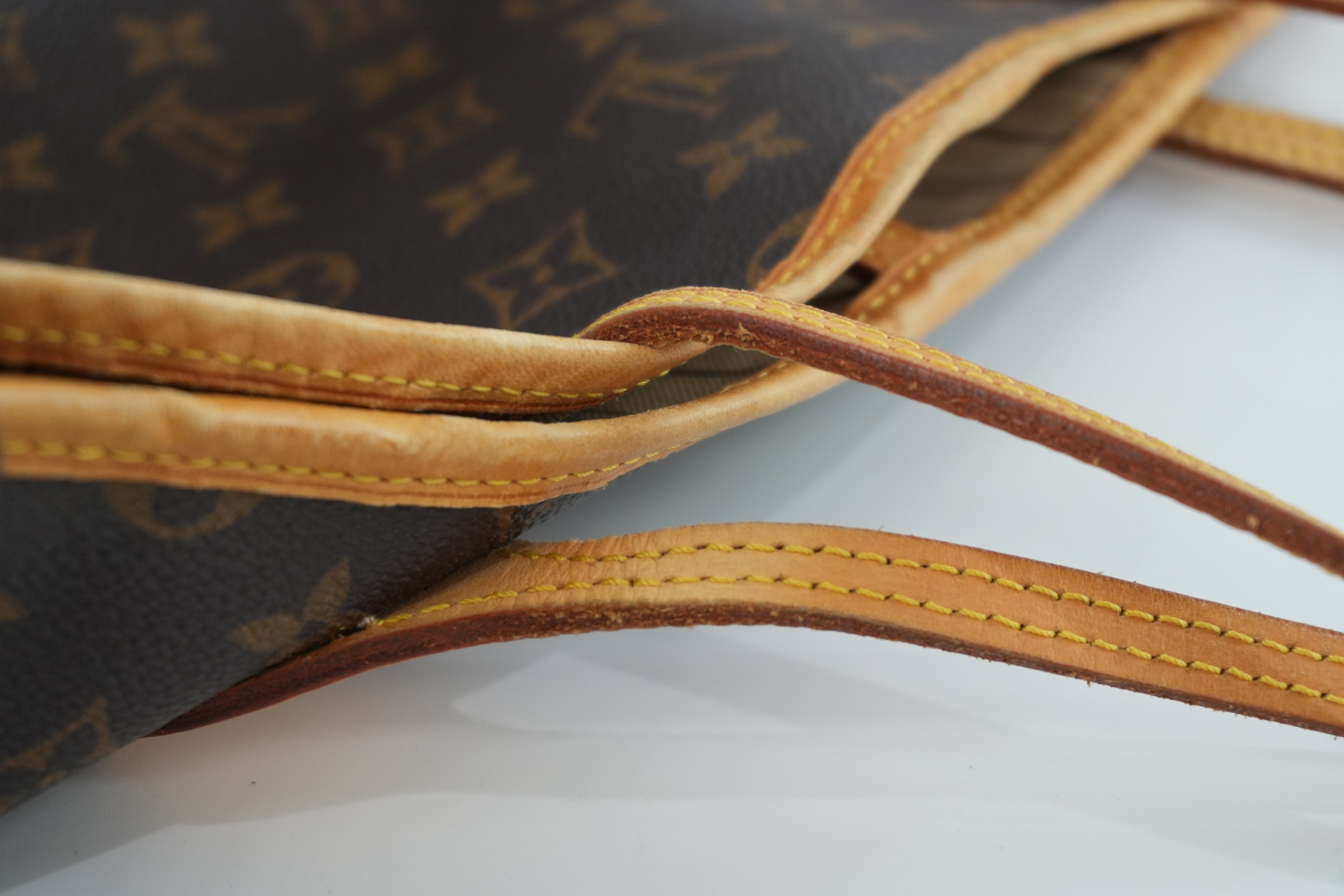 Louis Vuitton Monogram Neverfull GM Tote Bag Used