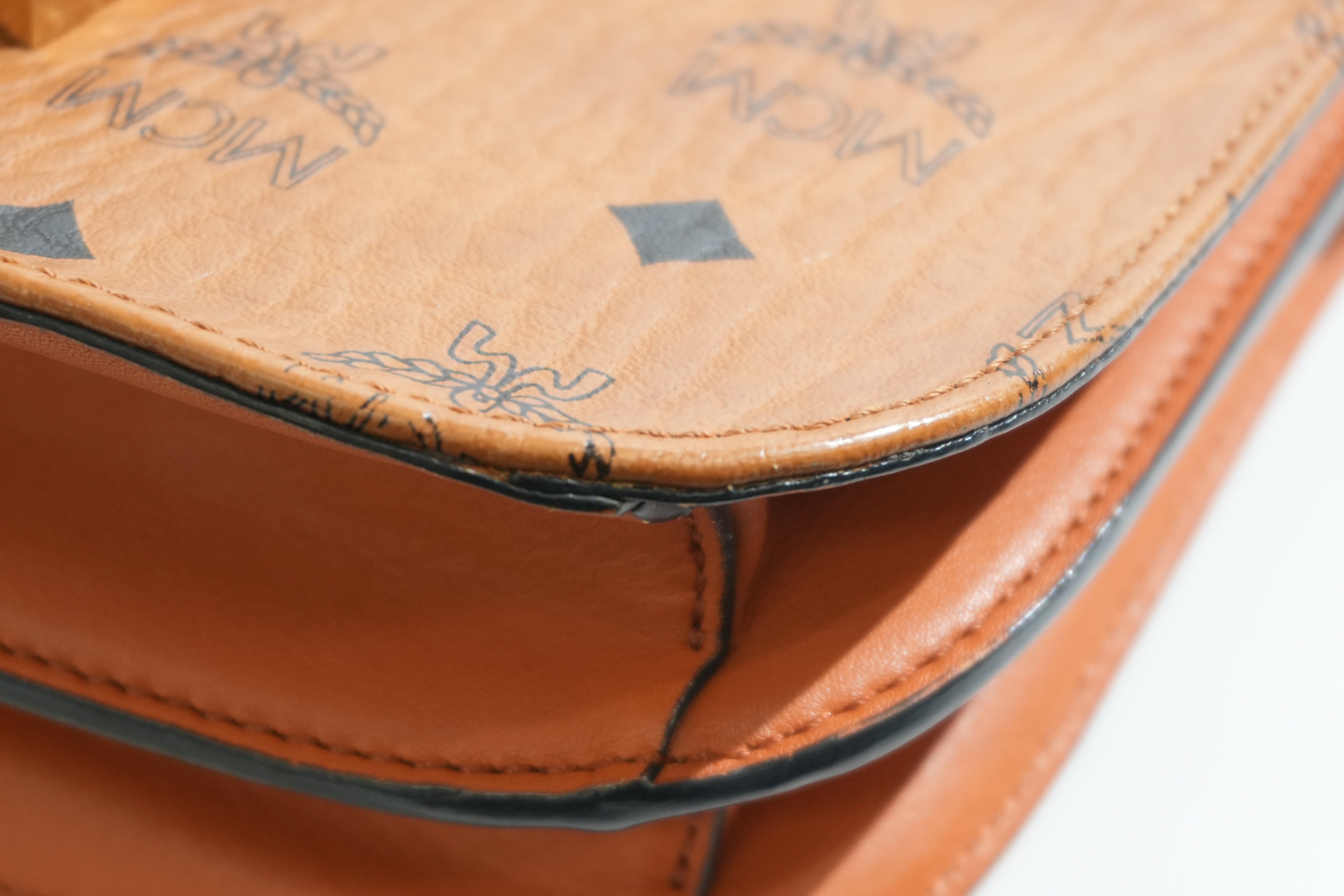Pre-owned MCM Crossbody Bag Cognac