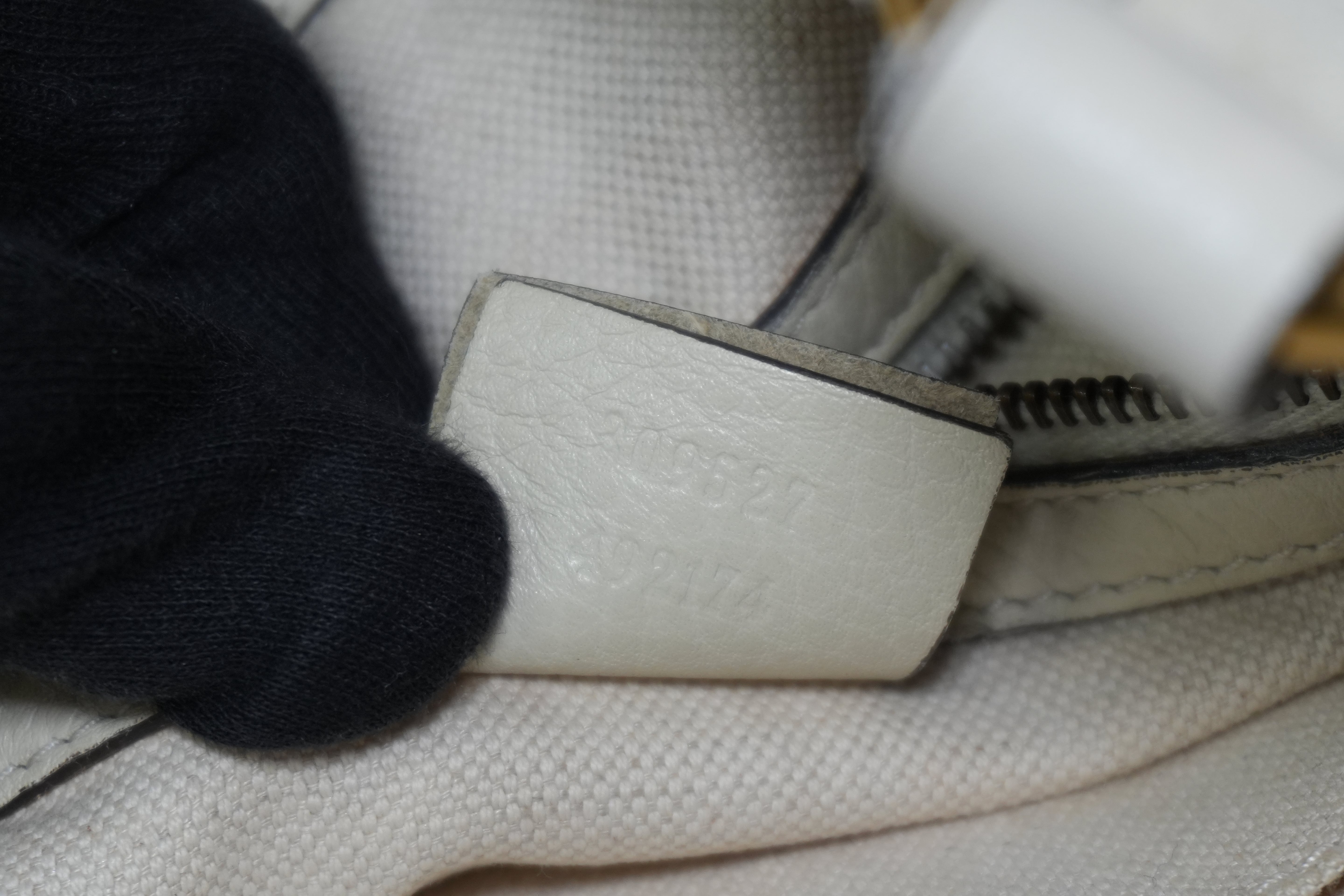 Pre-owned Gucci Interlocking G Tote Bag Ivory