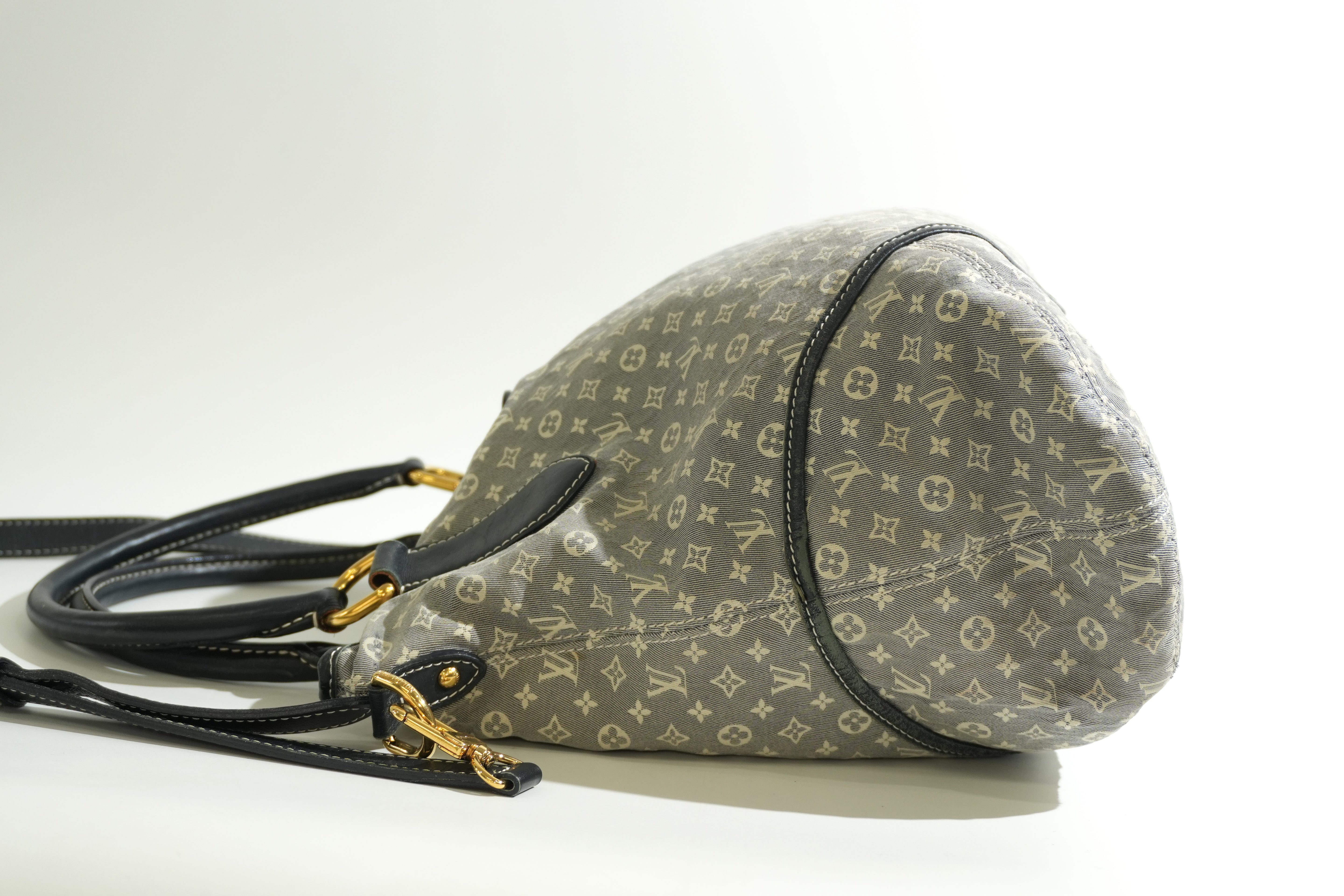 Pre-owned Louis Vuitton Encre Monogram Idylle Elegie Tote Bag Gray