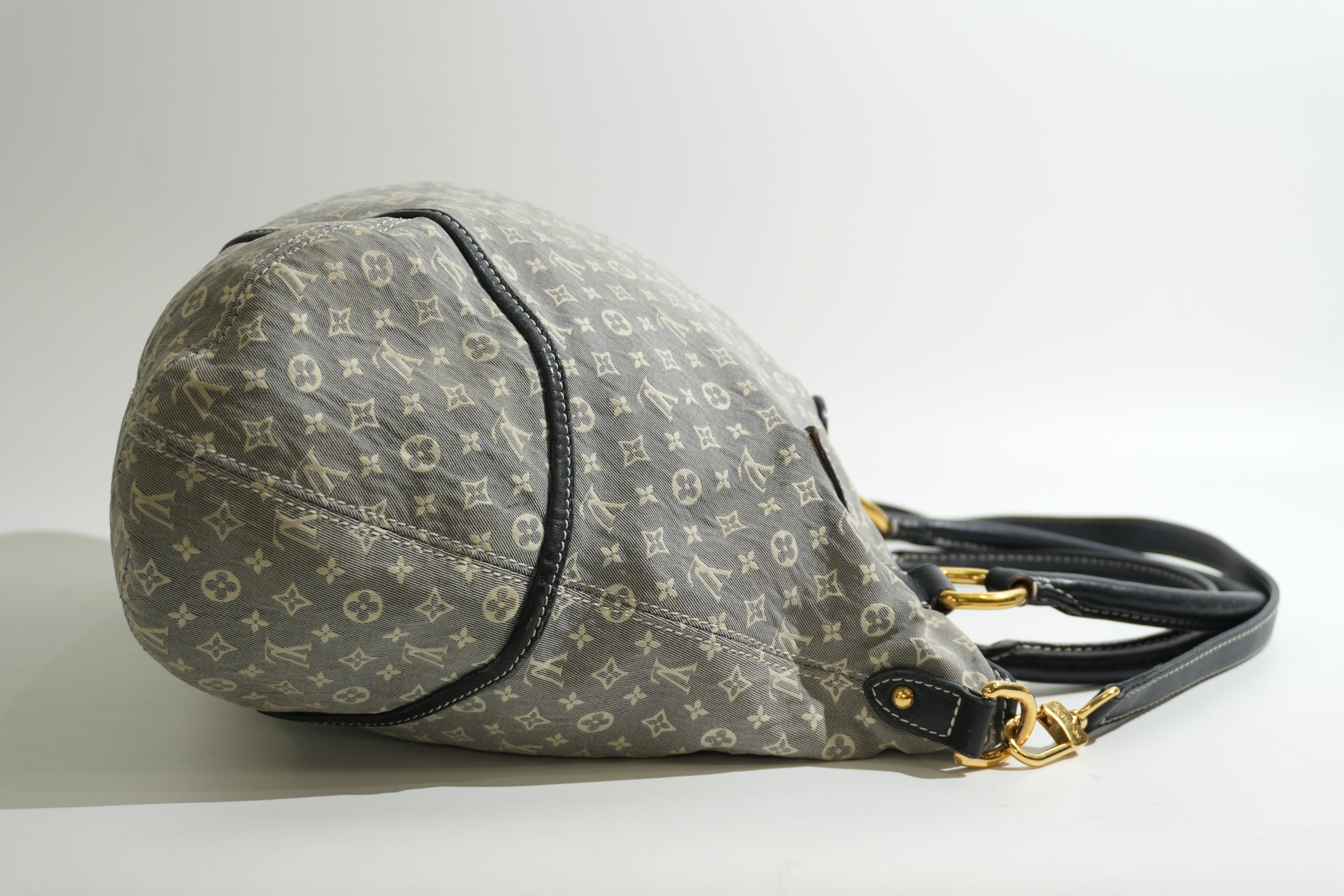 Pre-owned Louis Vuitton Encre Monogram Idylle Elegie Tote Bag Gray