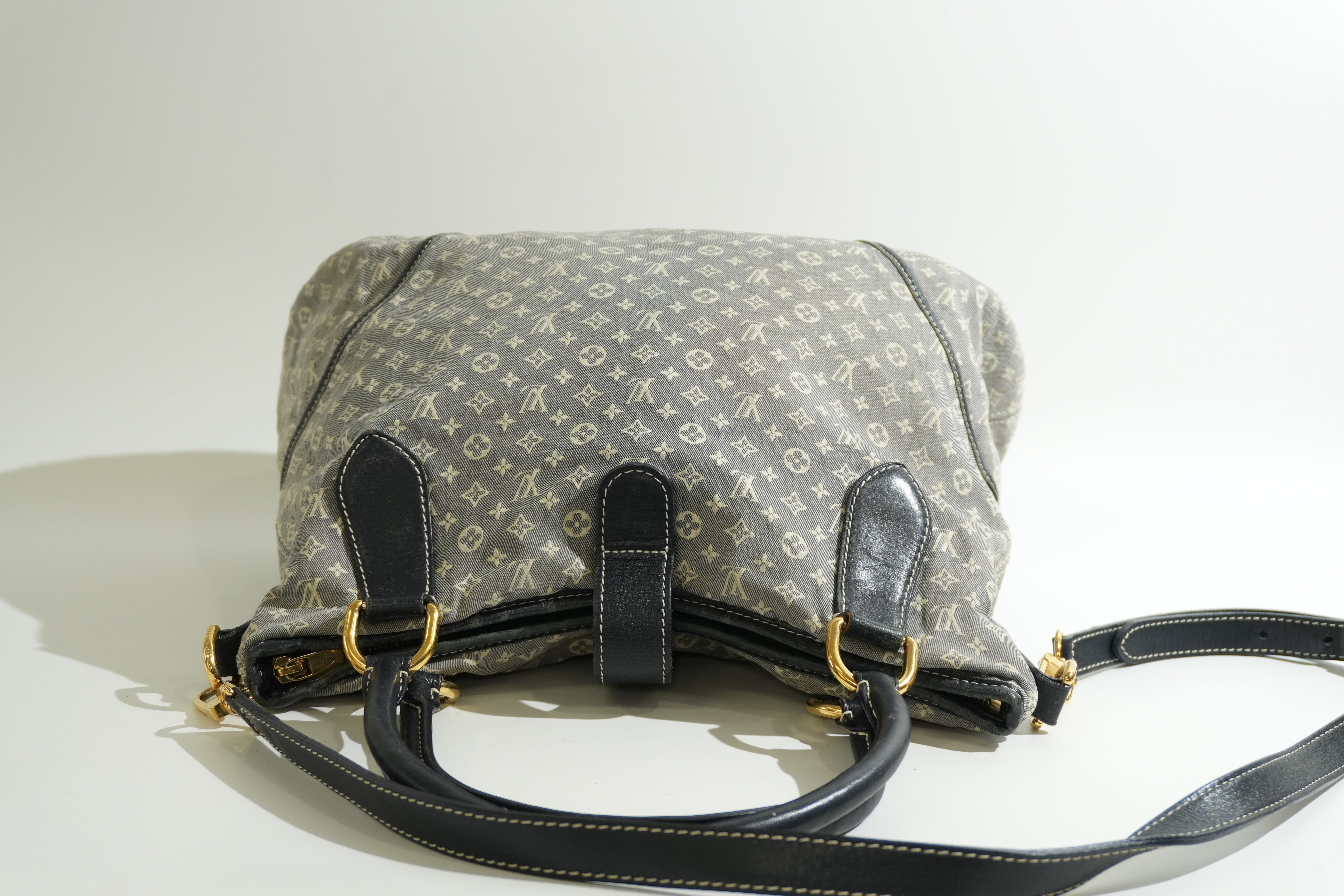 Pre-owned Louis Vuitton Encre Monogram Idylle Elegie Tote Bag Gray