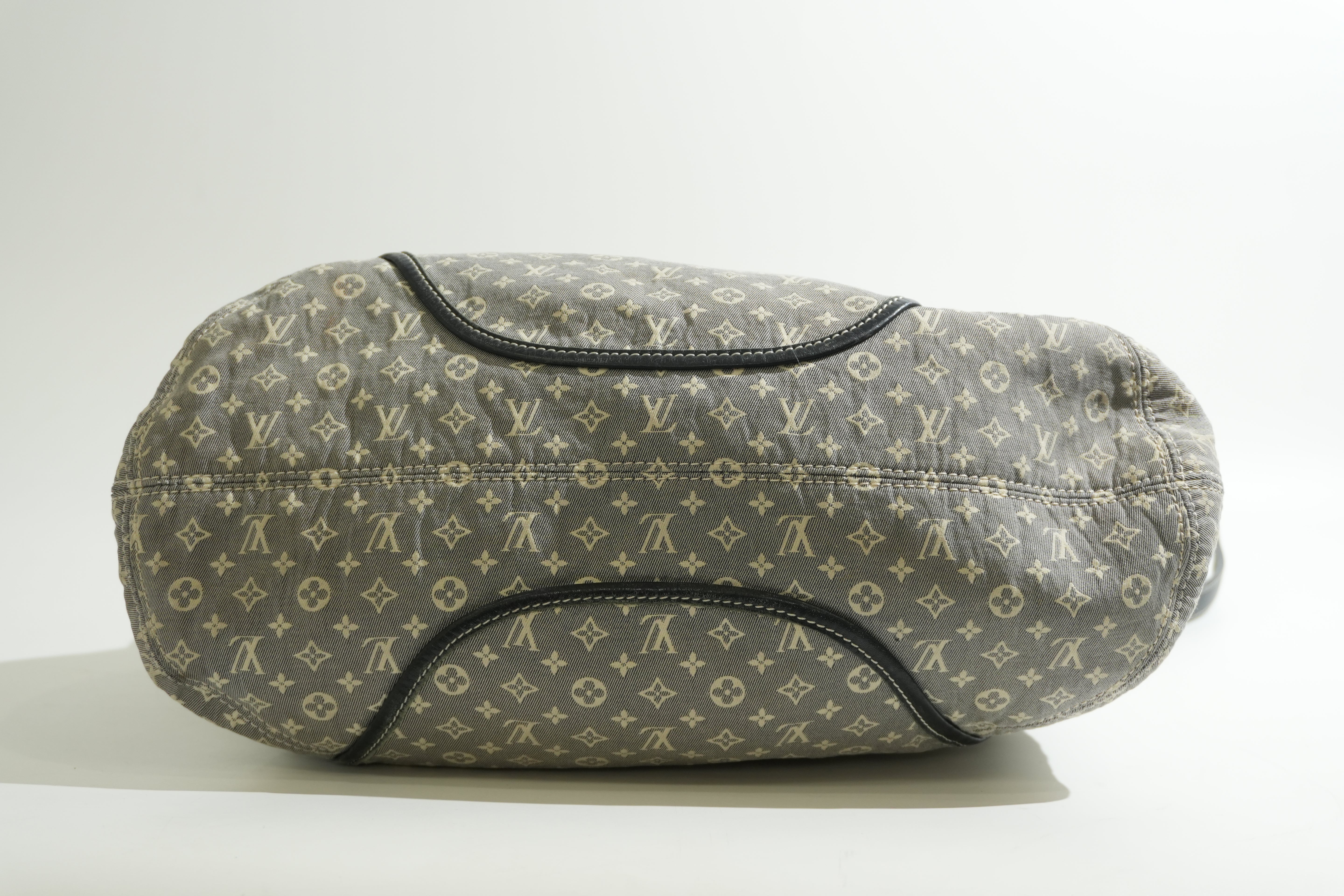 Pre-owned Louis Vuitton Encre Monogram Idylle Elegie Tote Bag Gray