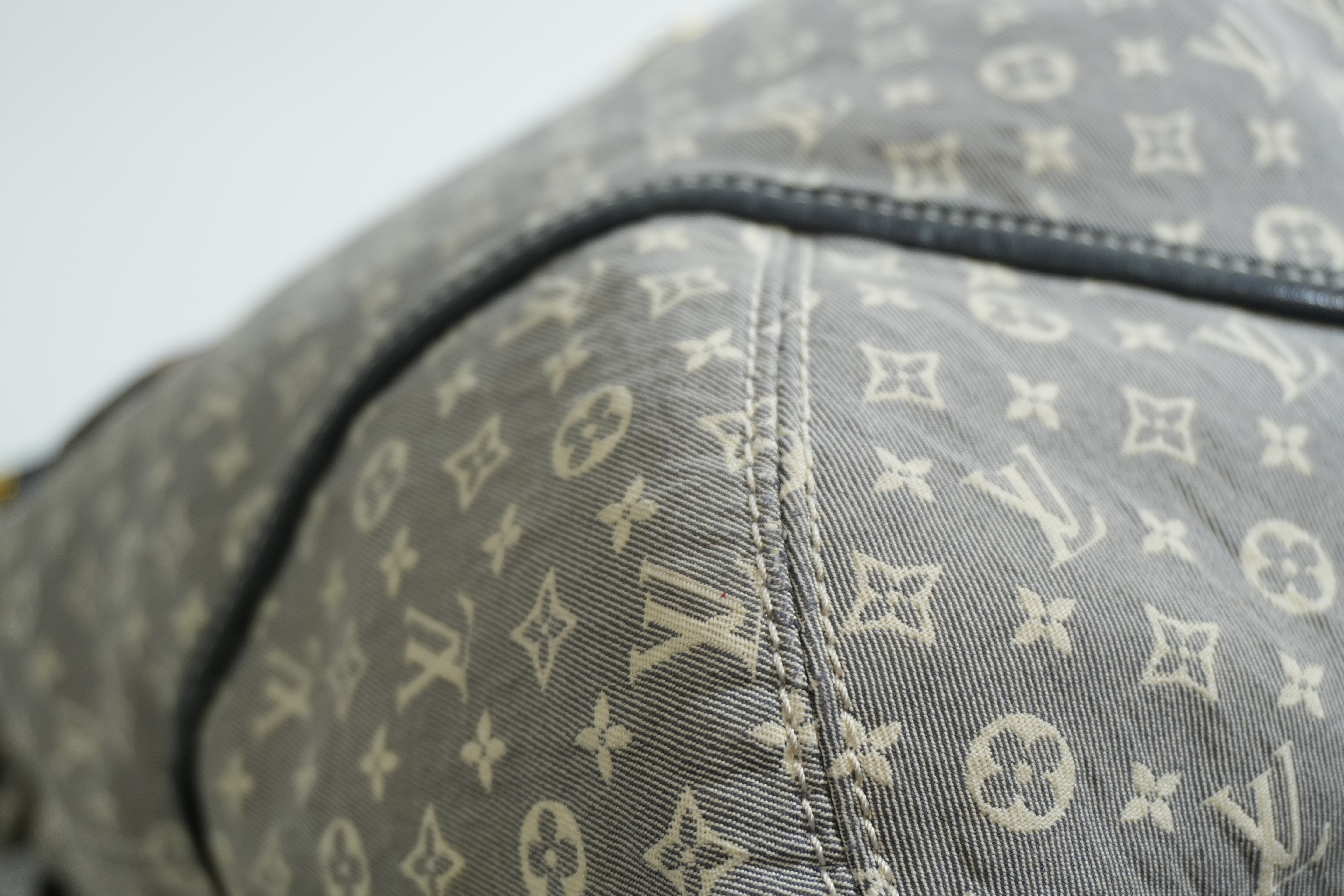 Pre-owned Louis Vuitton Encre Monogram Idylle Elegie Tote Bag Gray