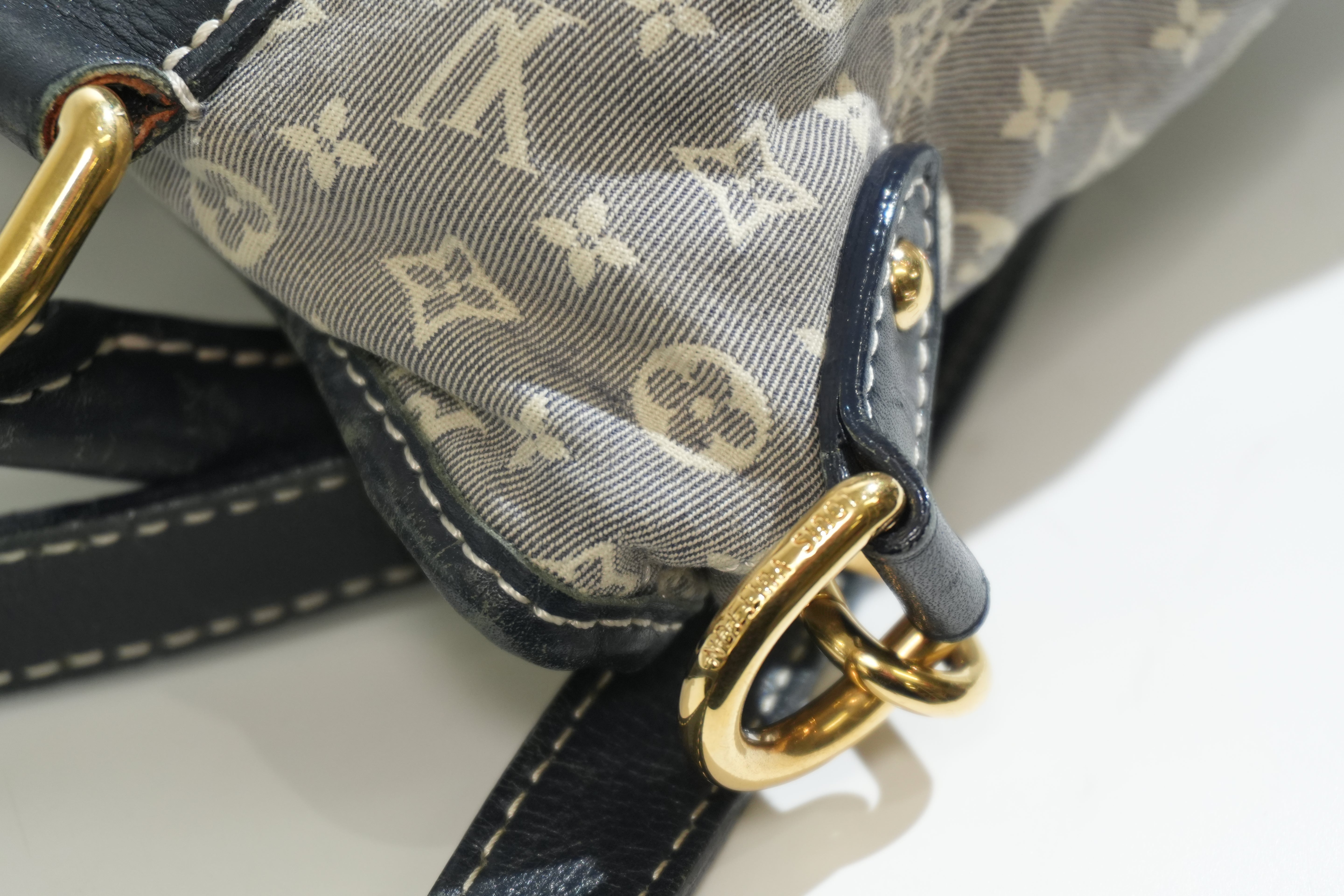 Pre-owned Louis Vuitton Encre Monogram Idylle Elegie Tote Bag Gray