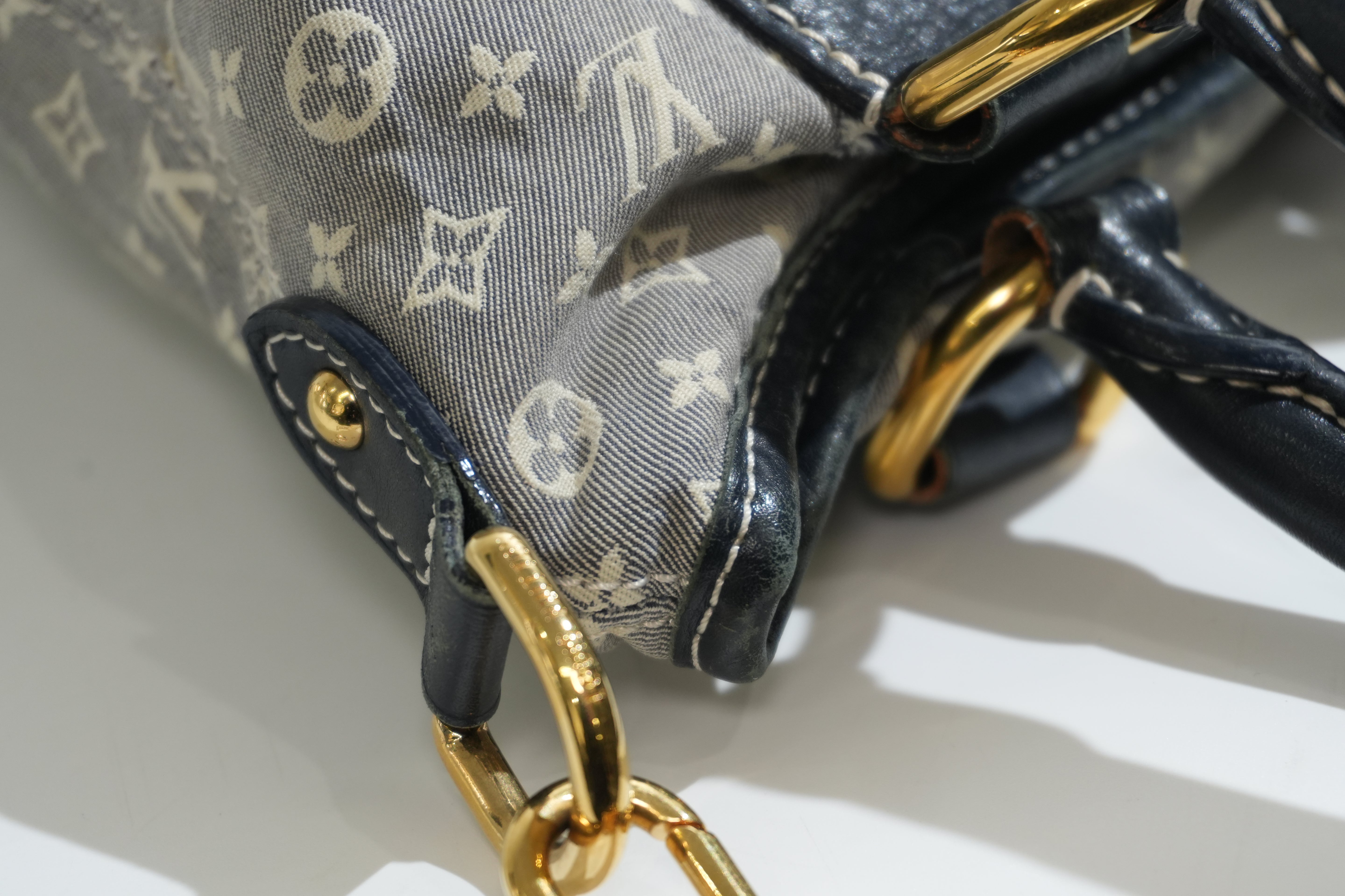 Pre-owned Louis Vuitton Encre Monogram Idylle Elegie Tote Bag Gray