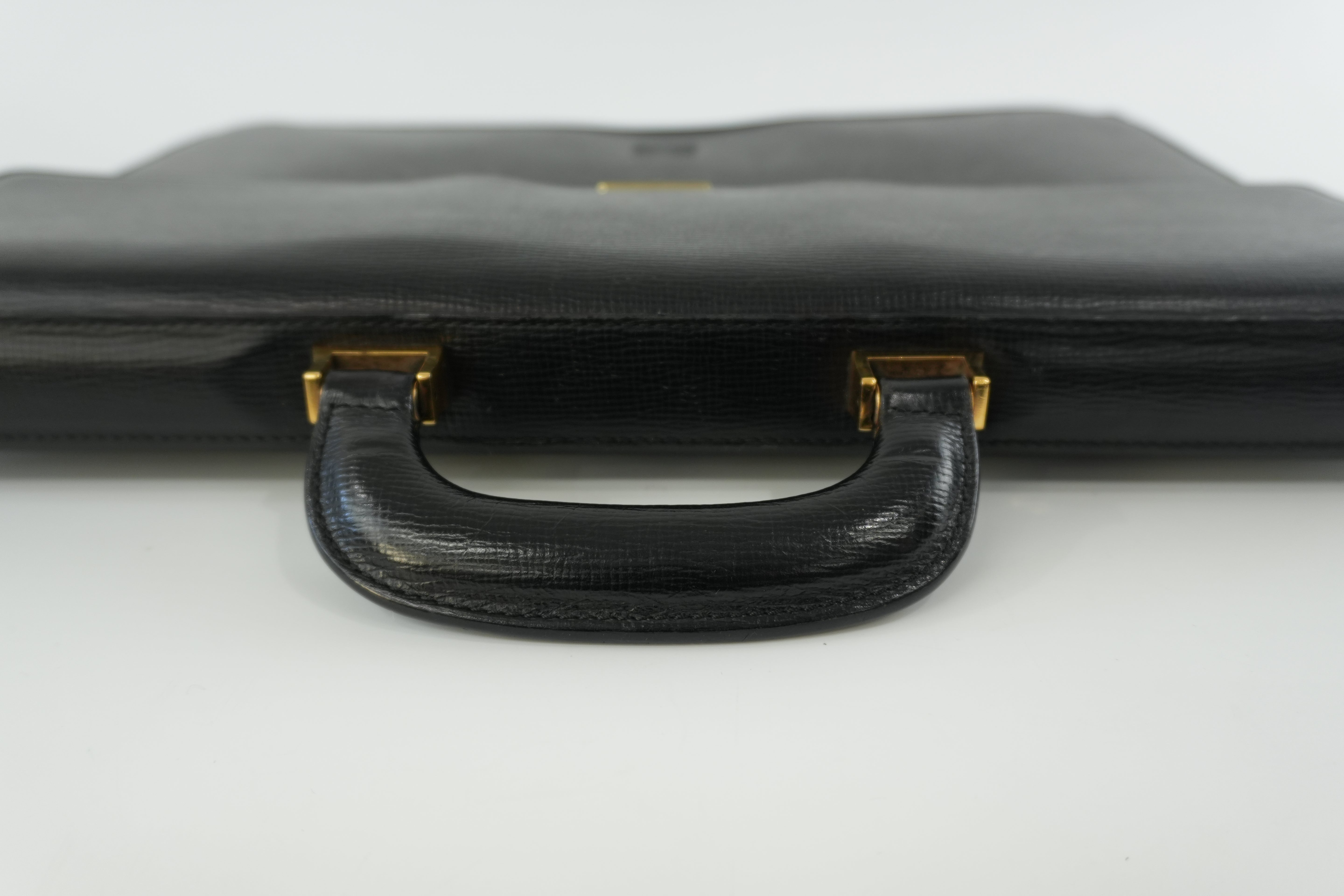 Loewe Briefcase Black Used