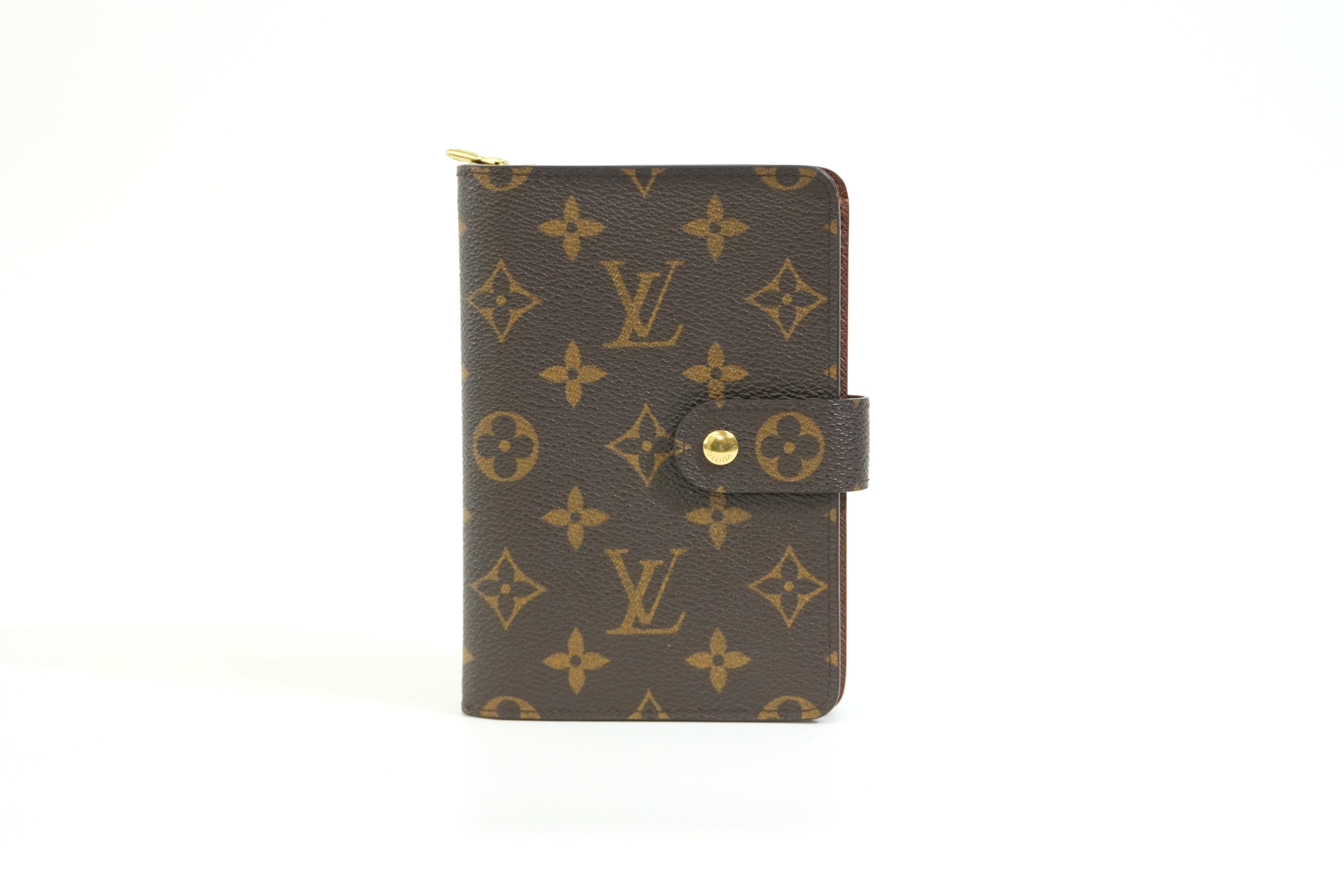 Pre-owned Louis Vuitton Monogram Papi Short Wallet
