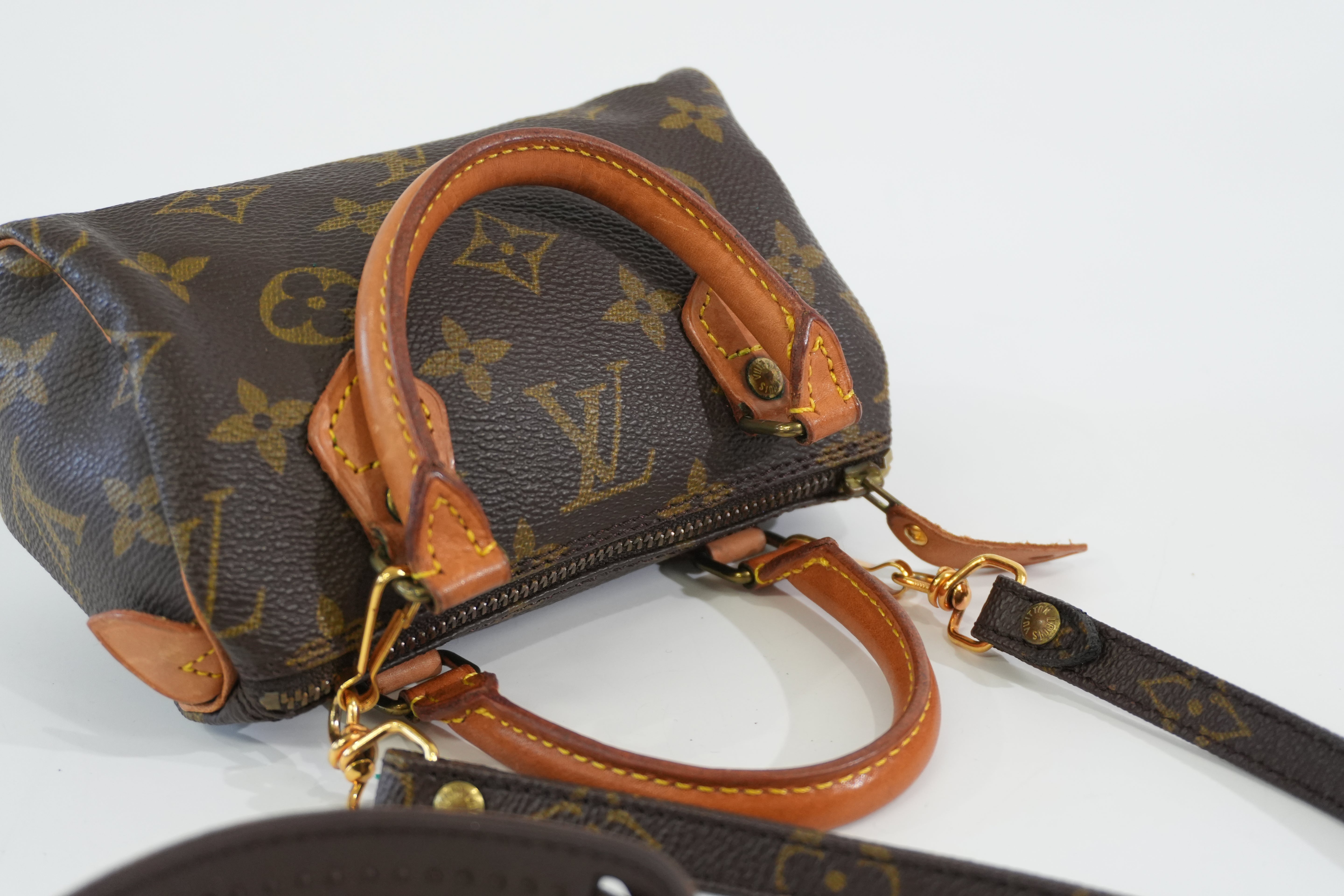 Pre-owned Louis Vuitton Monogram Mini Speedy Handbag