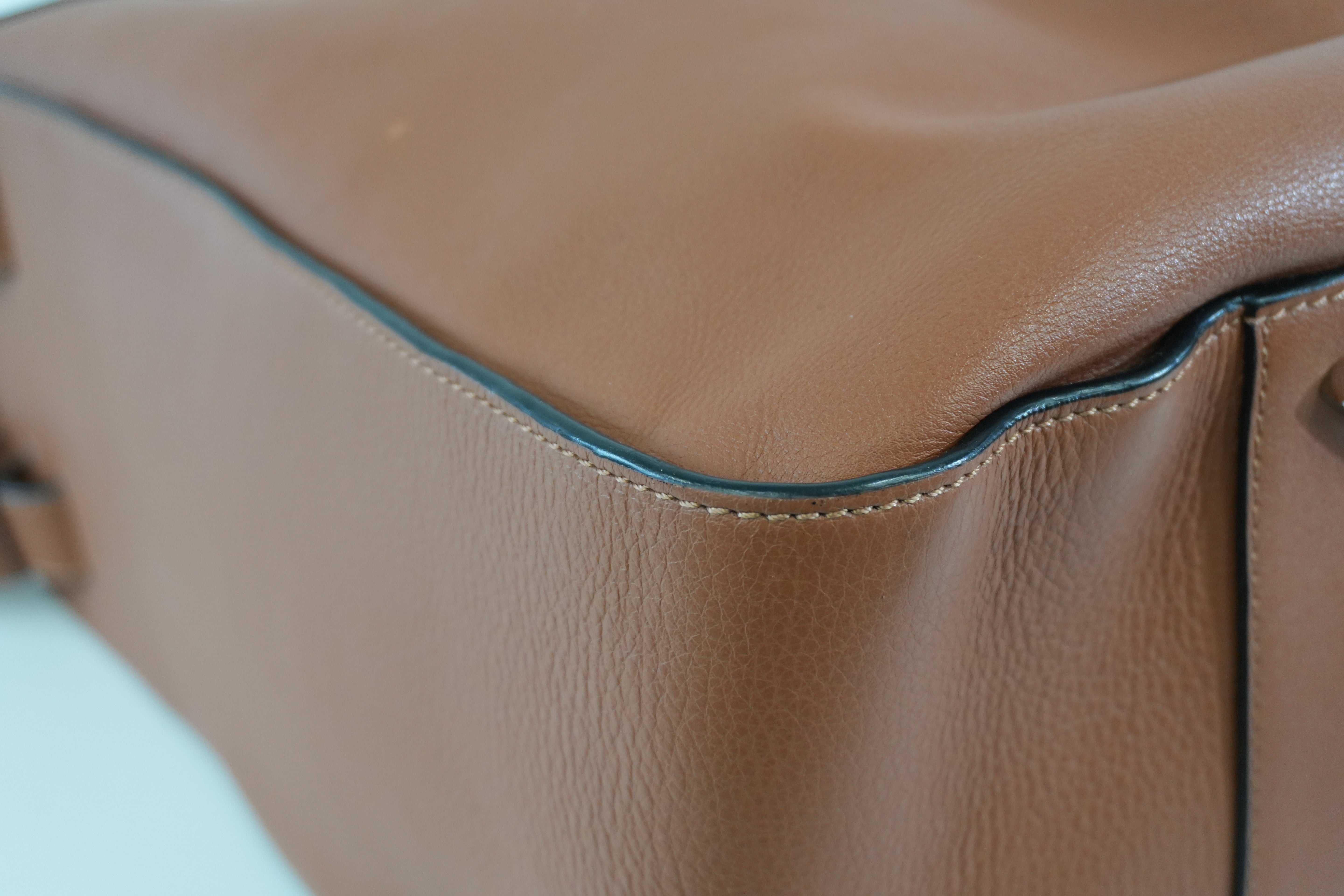 Pre-owned Loewe Big Hammock Shoulder Bag Brown