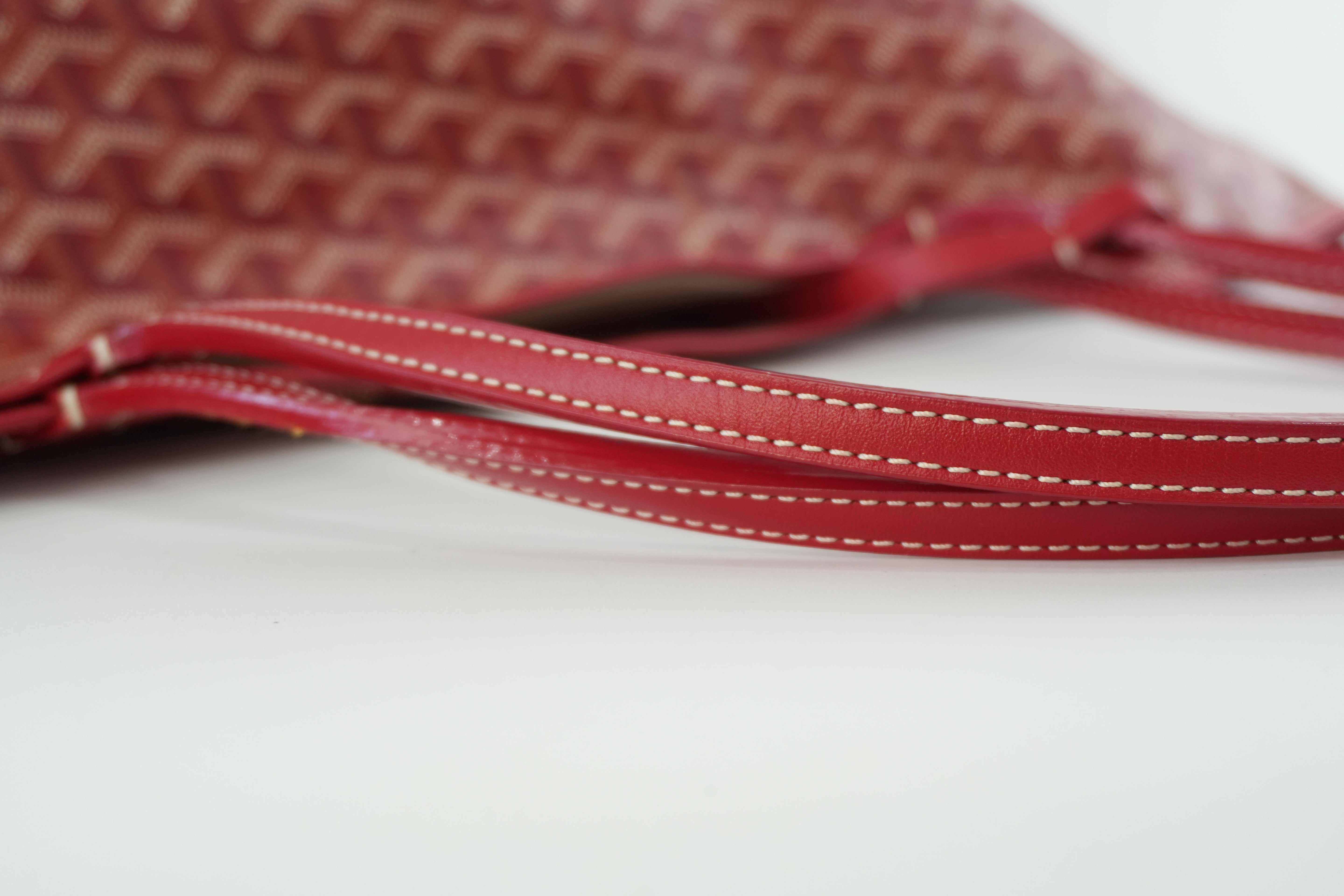 Pre-owned Goyard PVC Saint Louis GM Red
