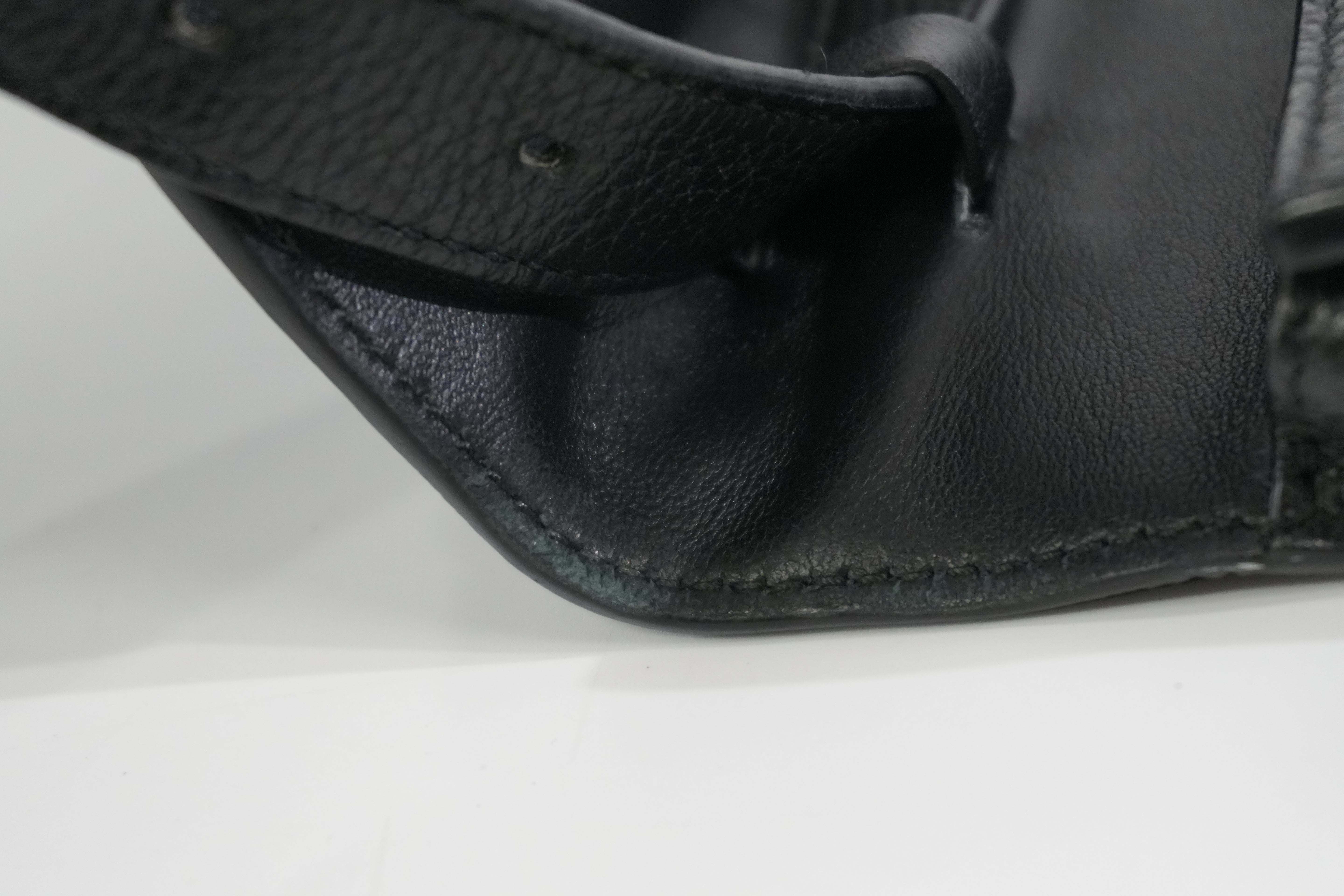 Pre-owned Balenciaga Car Flap Shoulder Bag Black