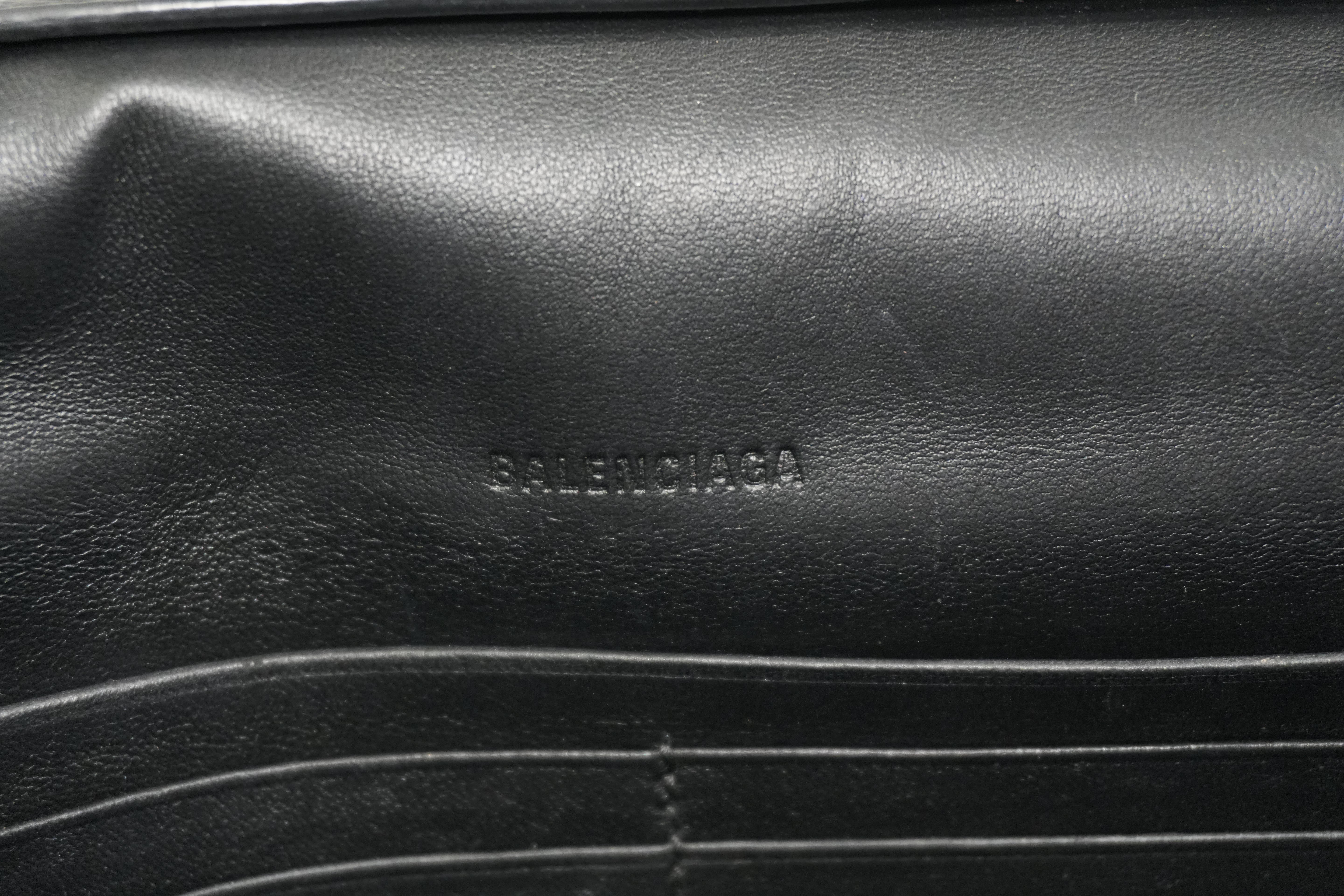 Pre-owned Balenciaga Car Flap Shoulder Bag Black