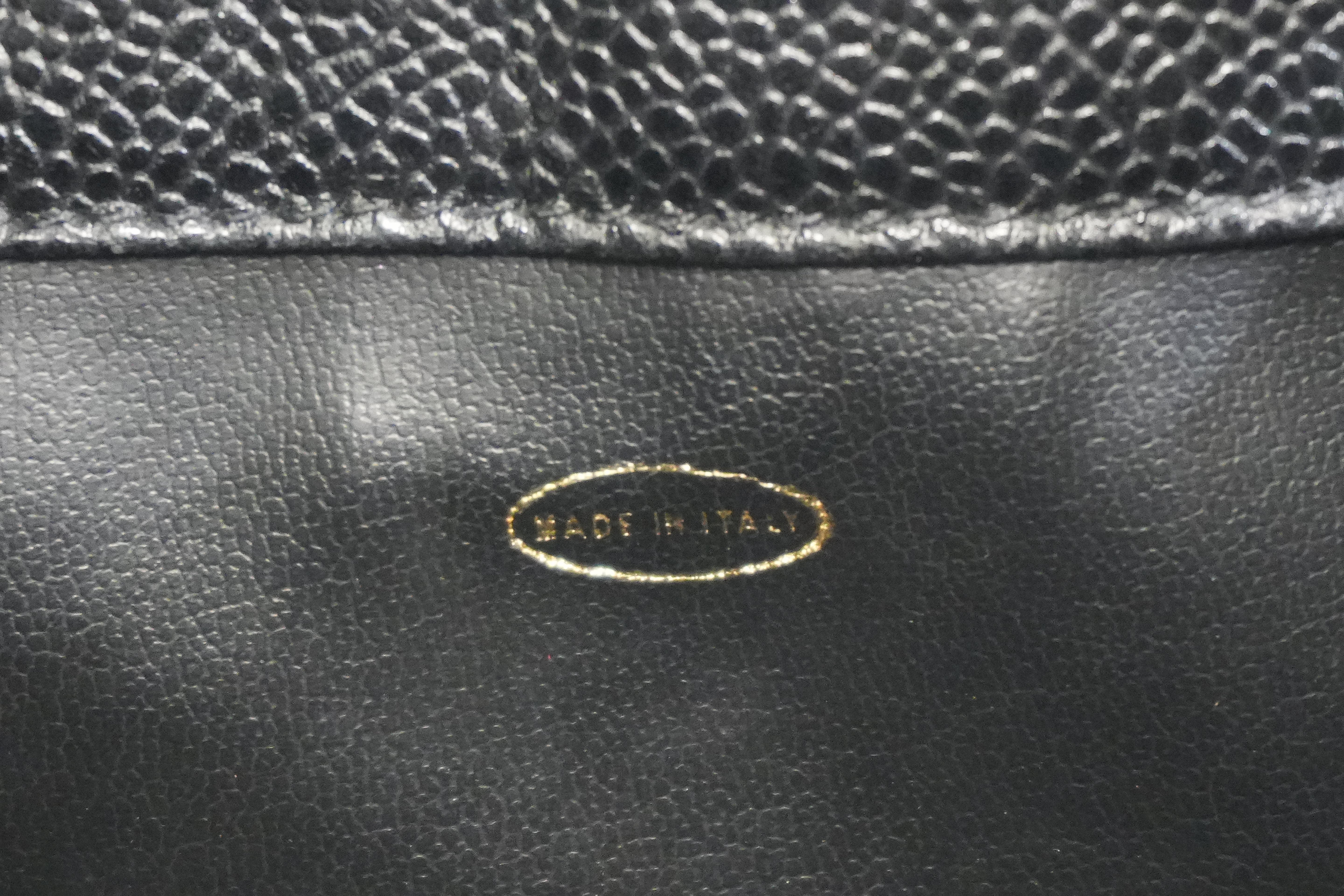 Pre-owned Chanel Caviar Skin Leather Bucket Shoulder Bag Black