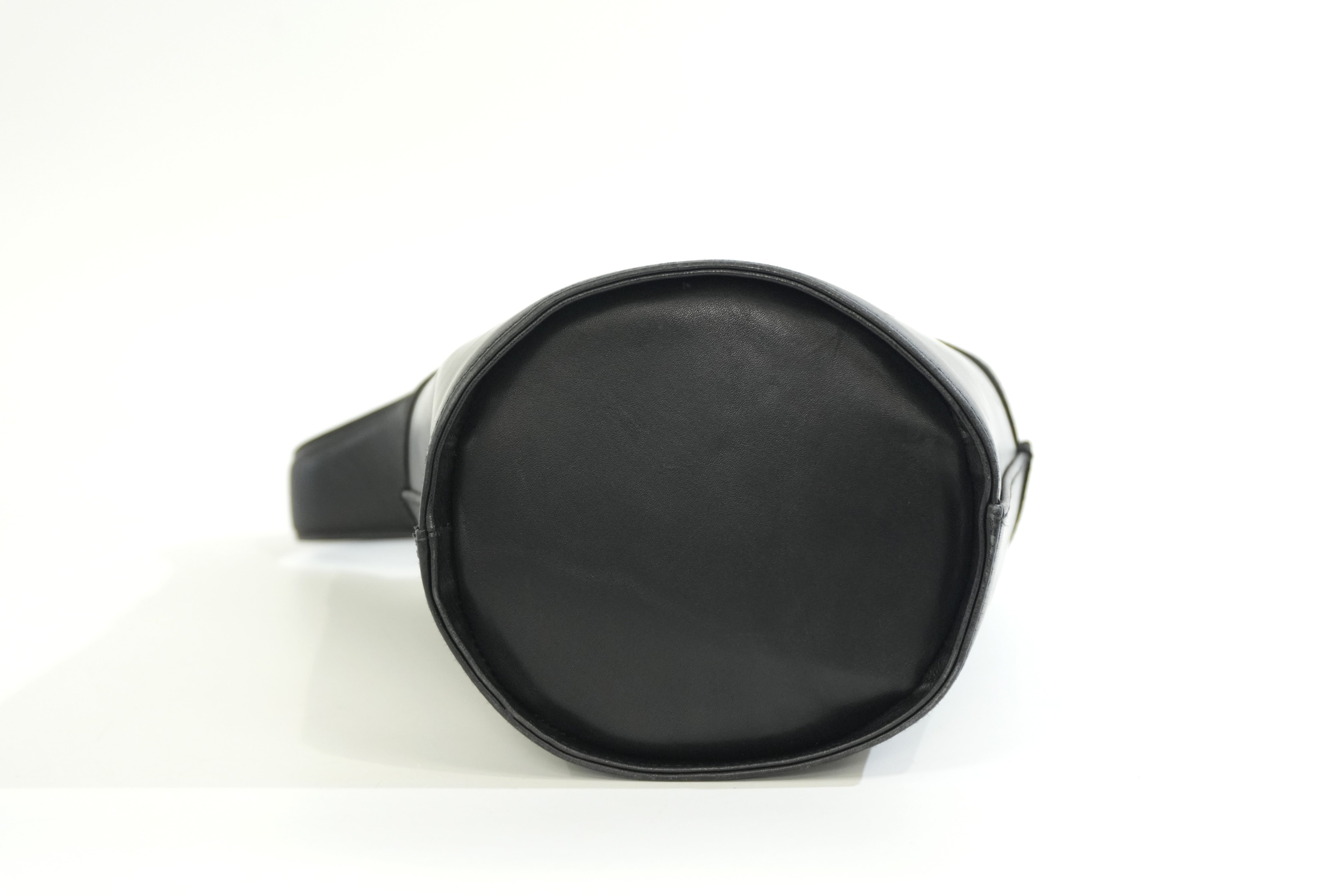 Pre-owned Ferragamo Mini Bucket Bag Black