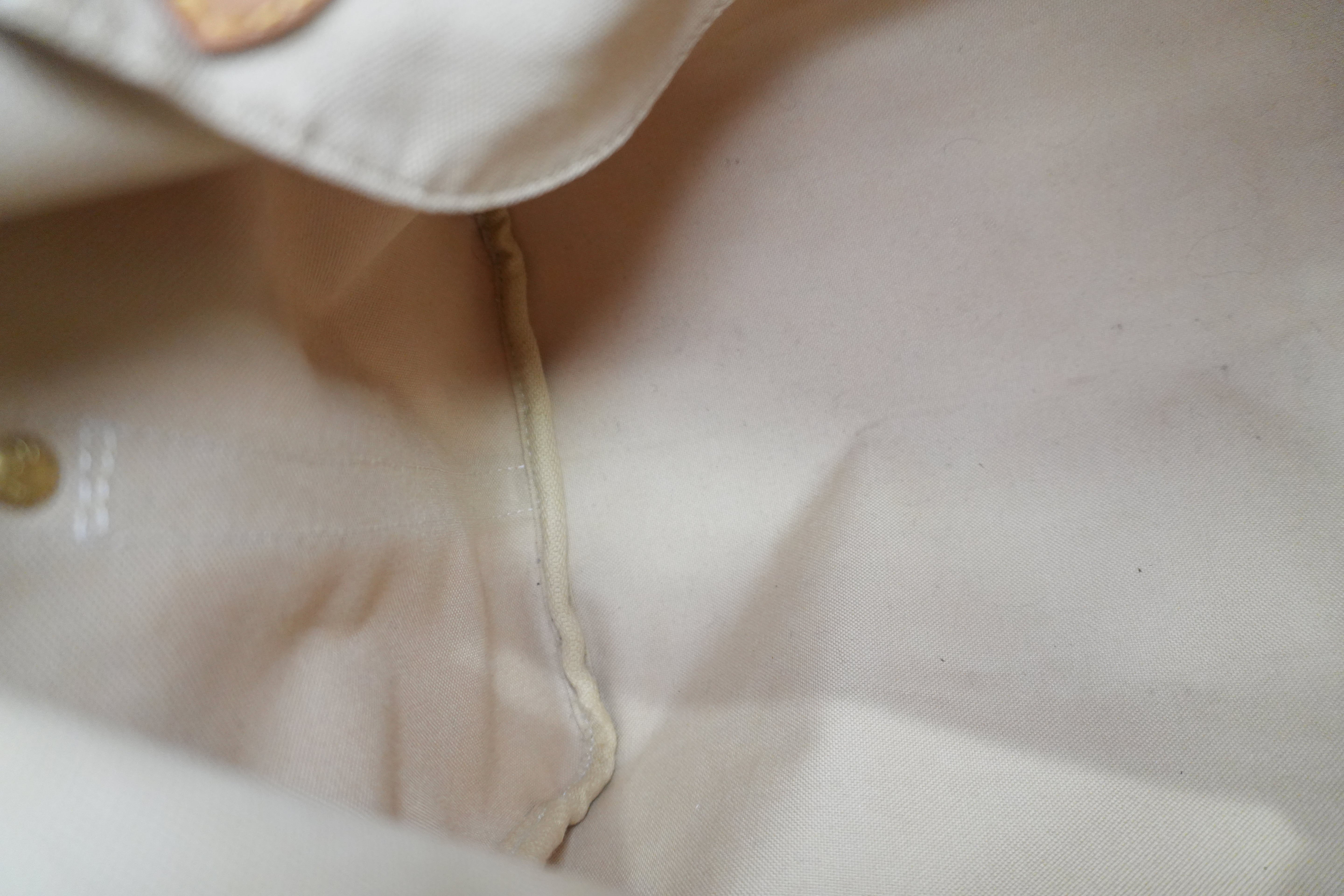 Pre-owned Louis Vuitton Damier Azur Speedy 30 Bandouliere Missing Strap