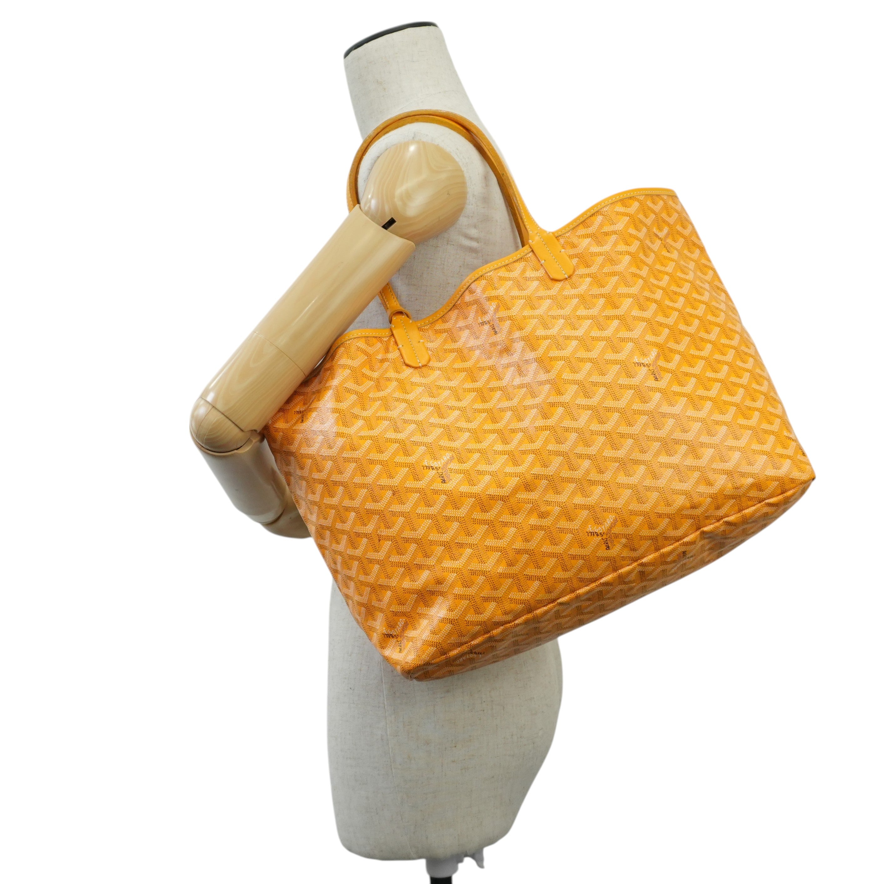 Pre-owned Goyard Saint Louis PM Yellow