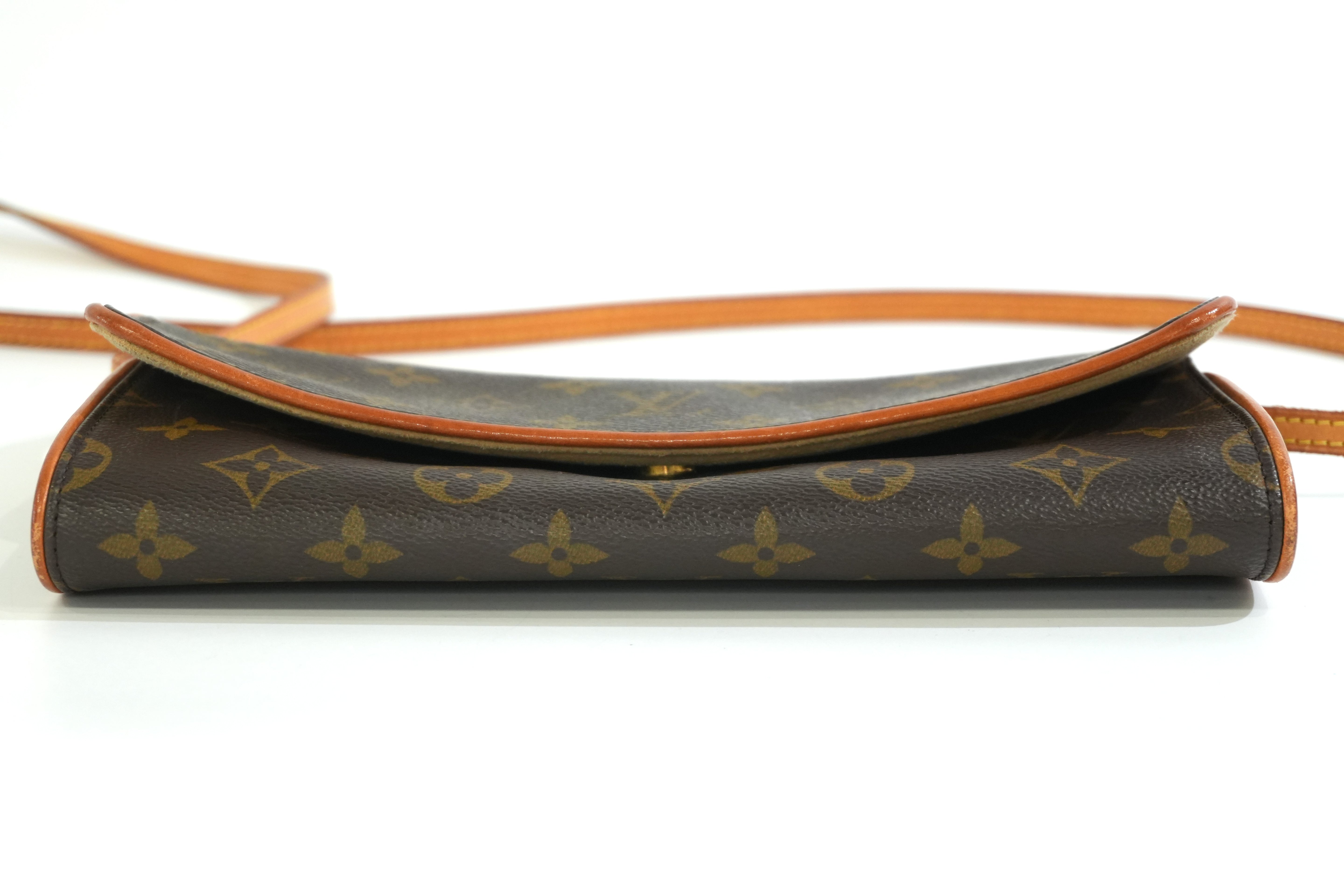 Pre-owned Louis Vuitton Monogram Twin Pochette GM Shoulder Pouch
