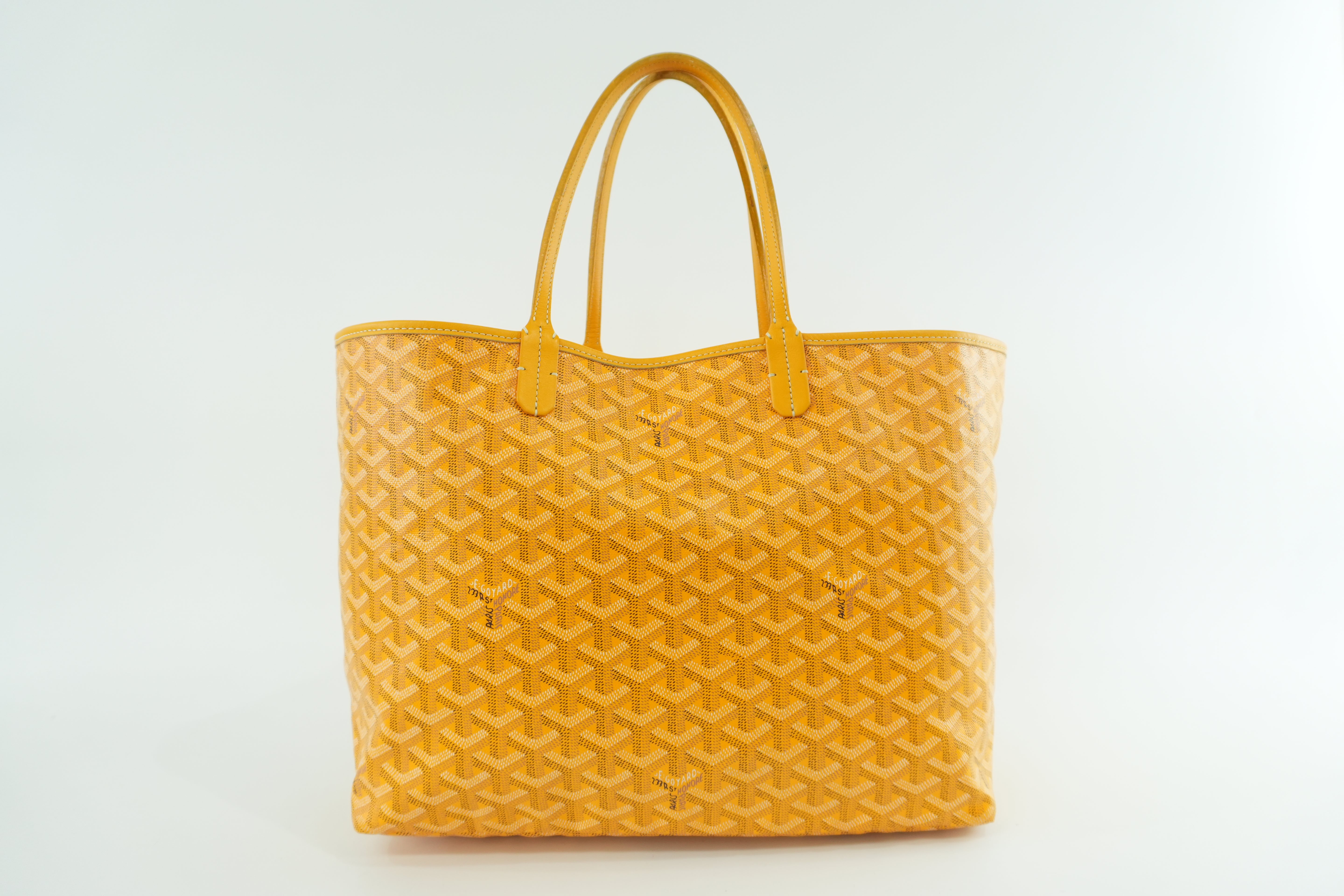 Pre-owned Goyard Saint Louis PM Yellow