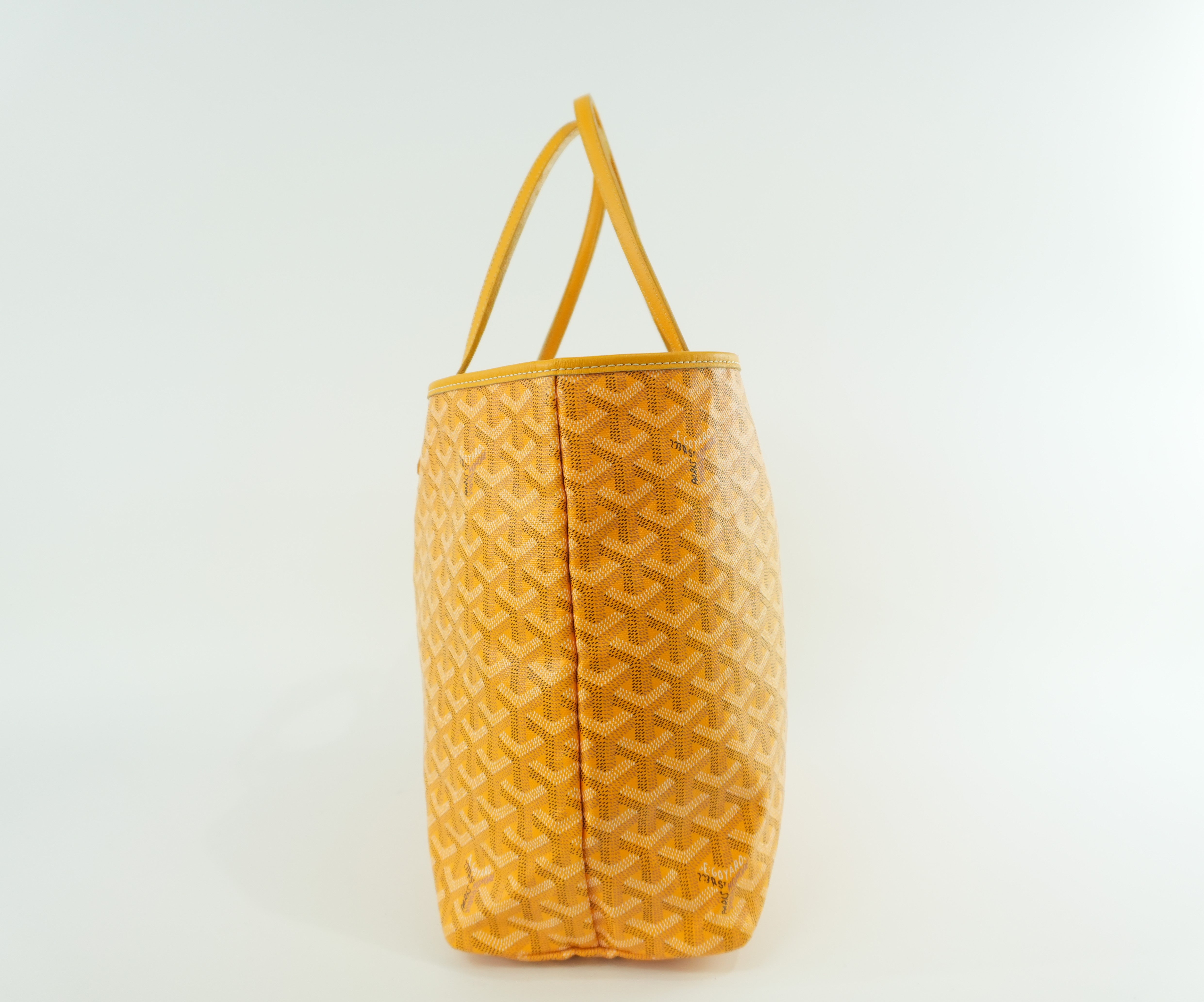 Pre-owned Goyard Saint Louis PM Yellow