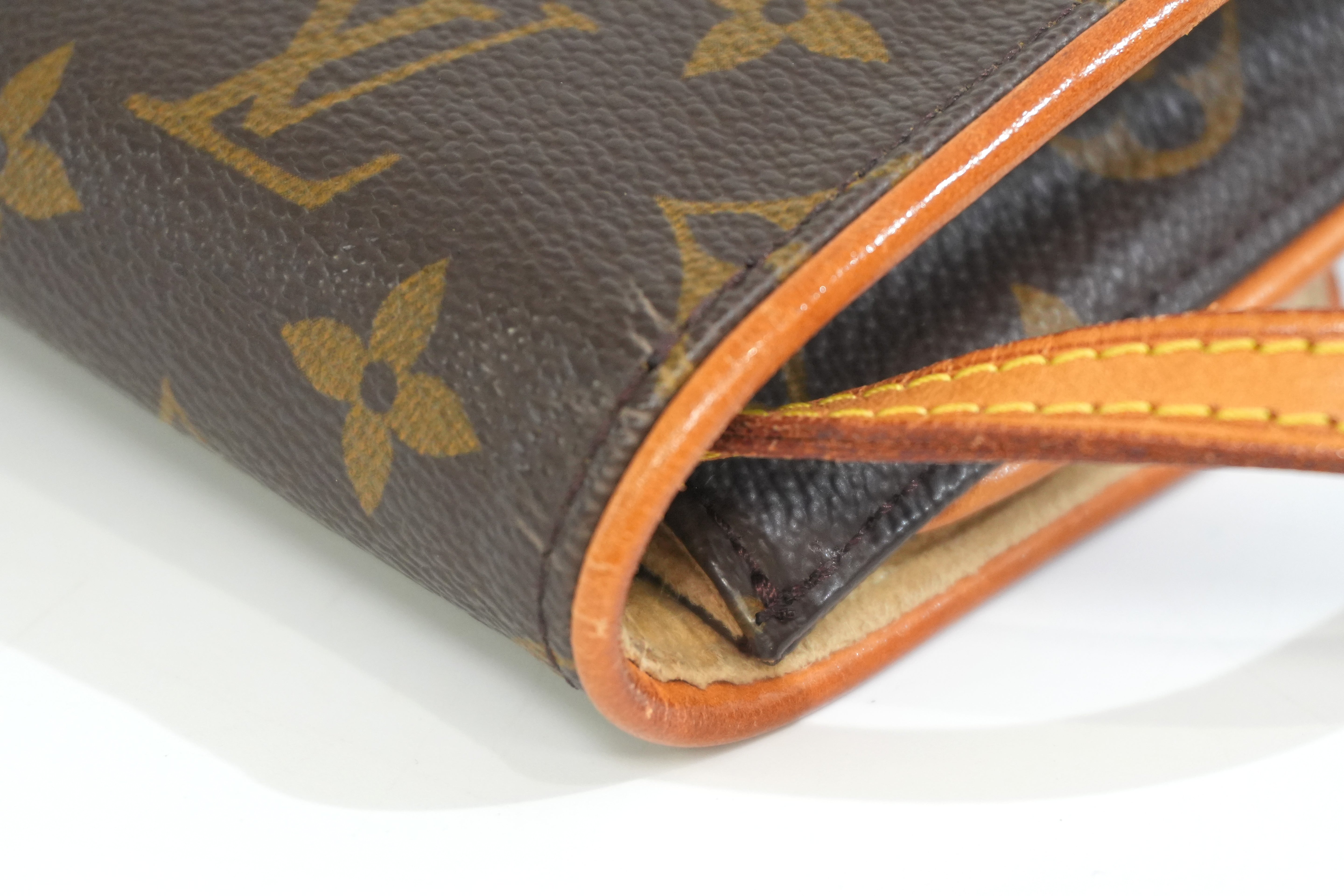 Pre-owned Louis Vuitton Monogram Twin Pochette GM Shoulder Pouch