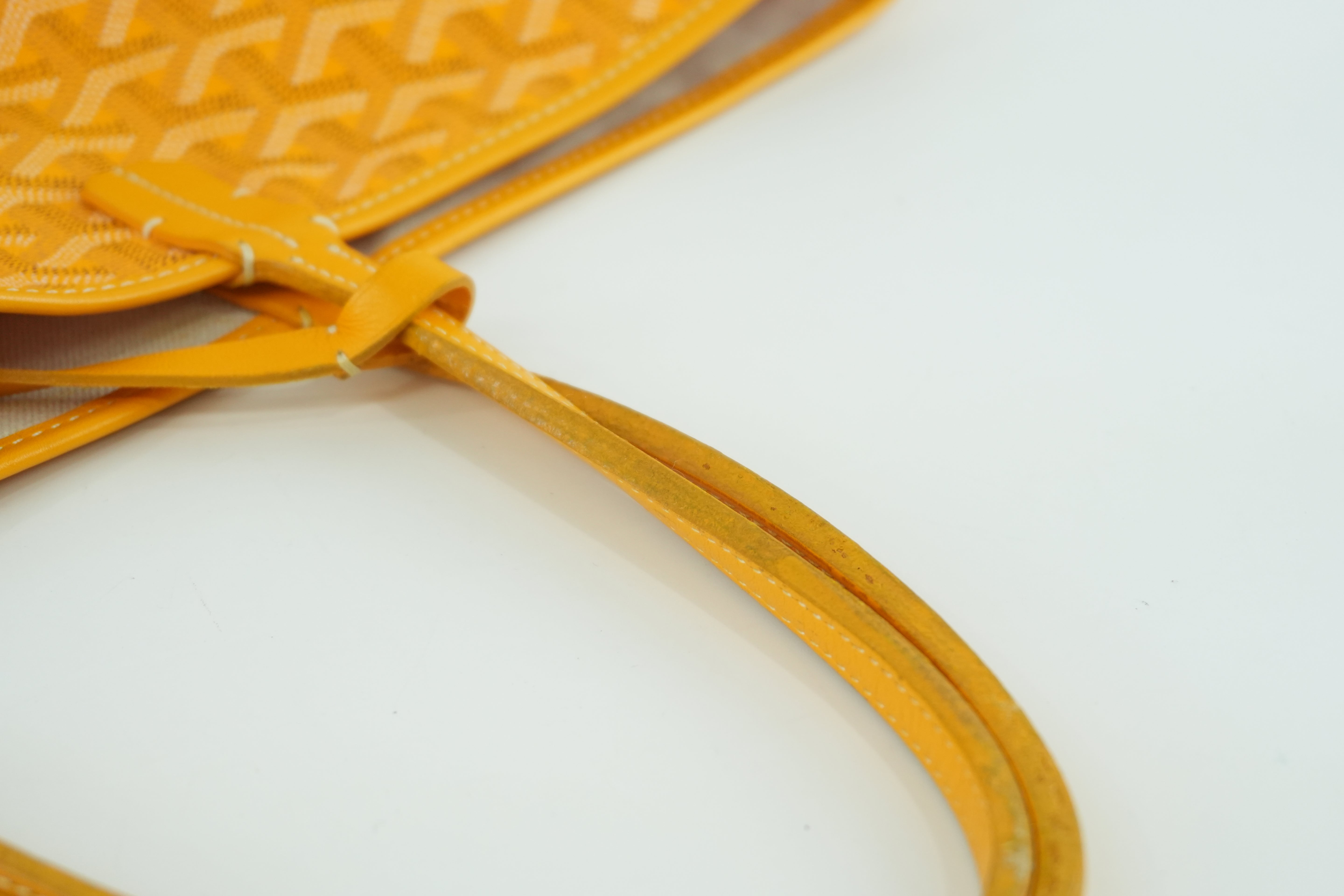 Pre-owned Goyard Saint Louis PM Yellow
