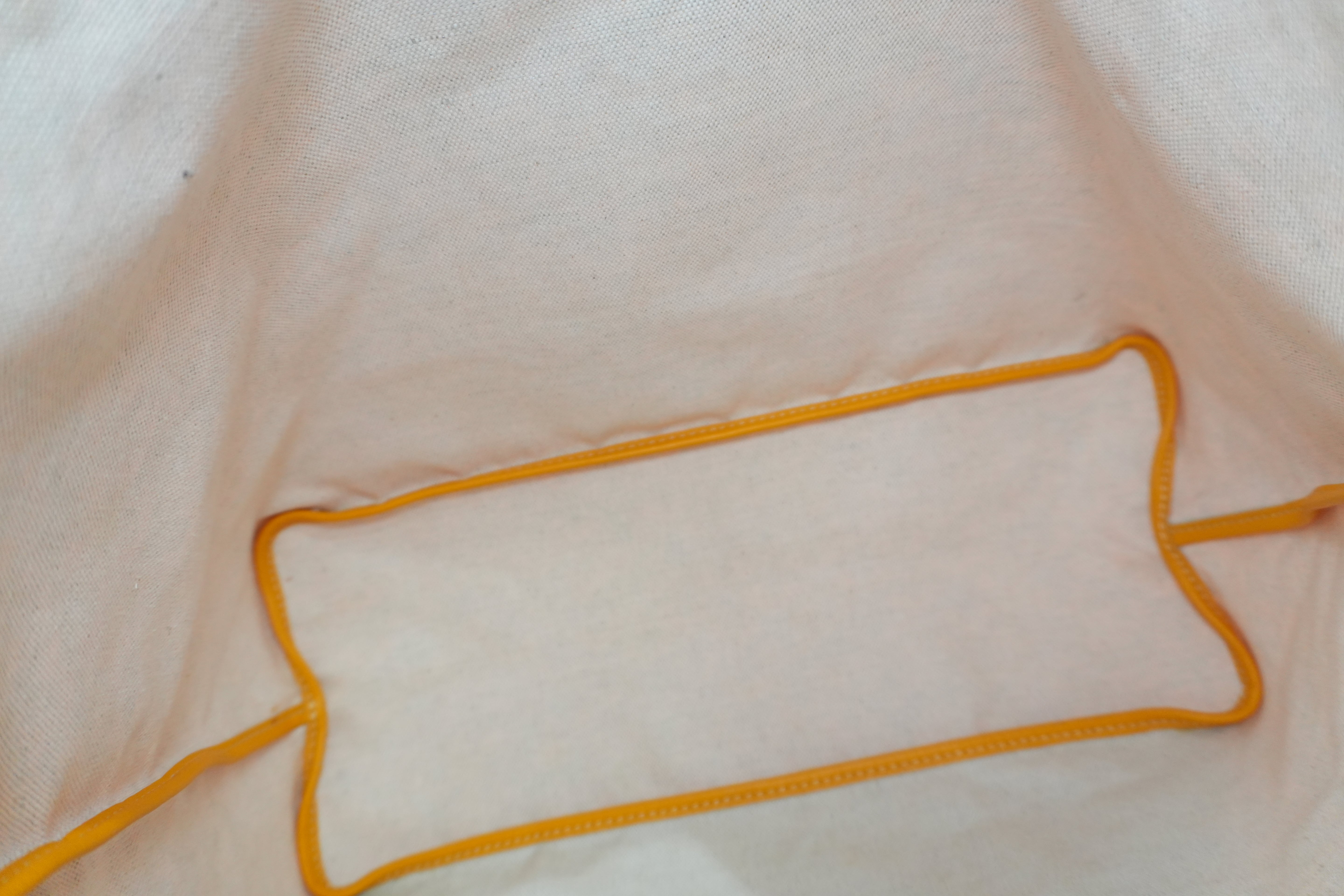 Pre-owned Goyard Saint Louis PM Yellow