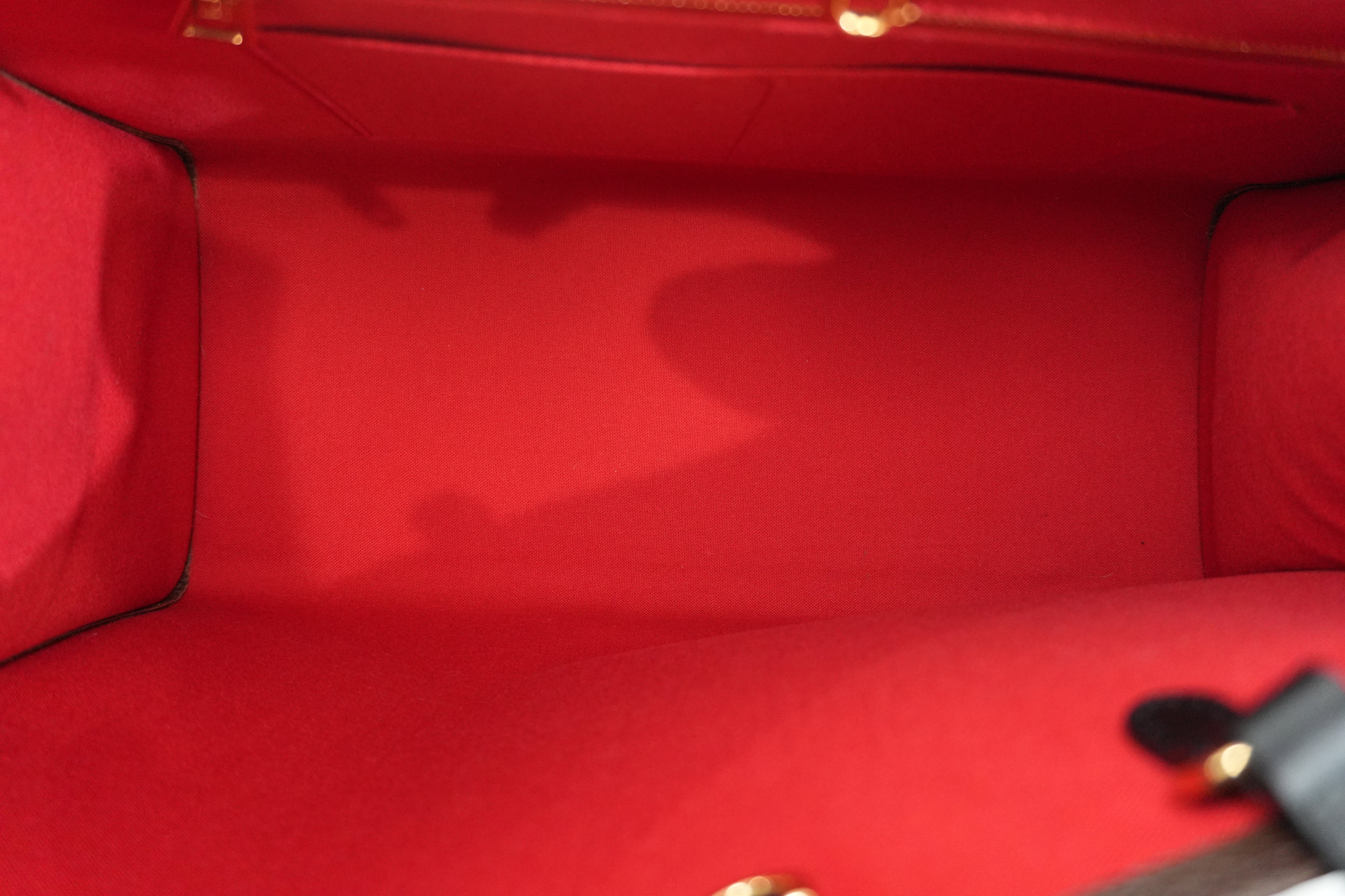Pre-owned Louis Vuitton Reverse Monogram On the Go GM Tote Bag