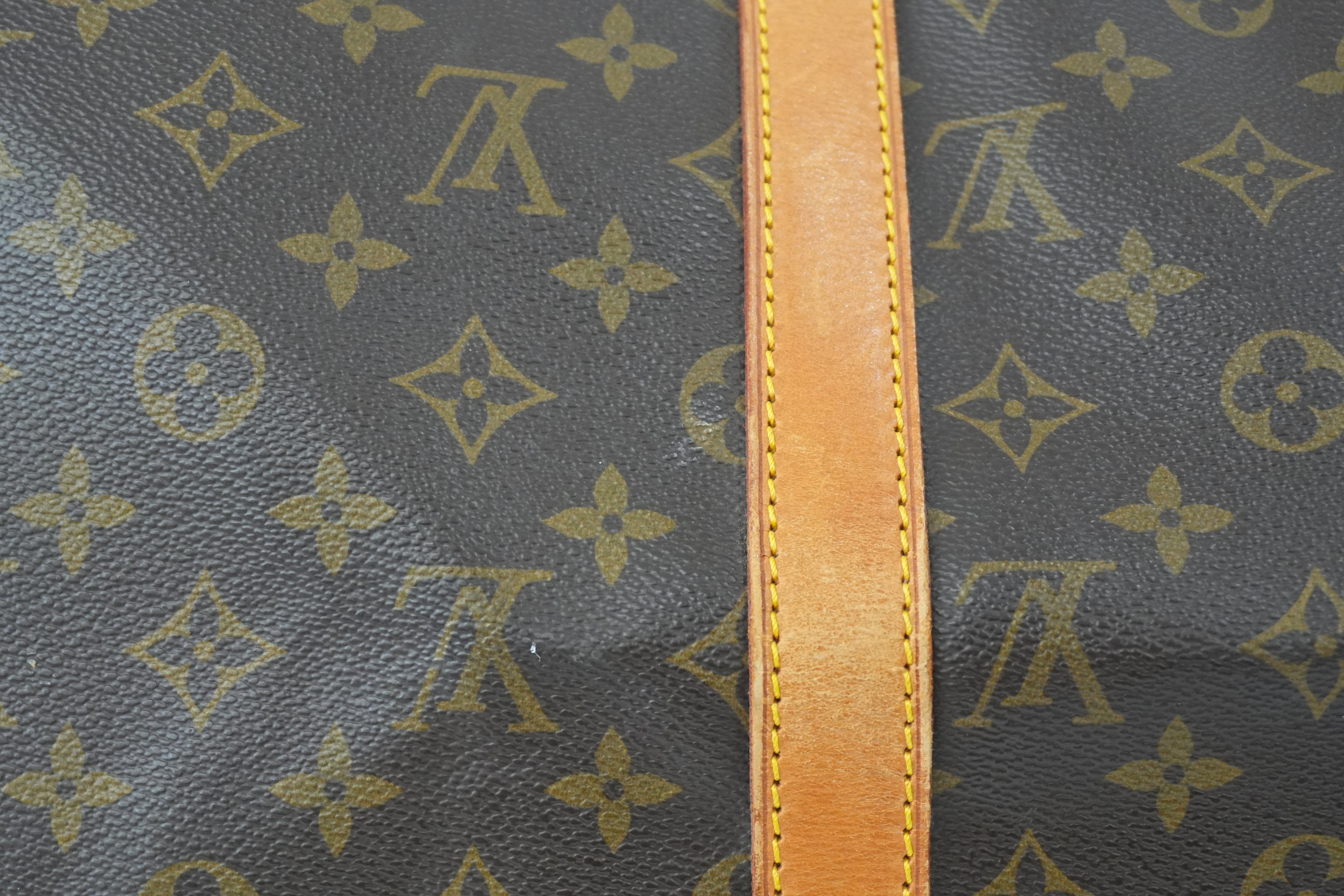 Pre-owned Louis Vuitton Monogram Keepall 50 Bandouliere