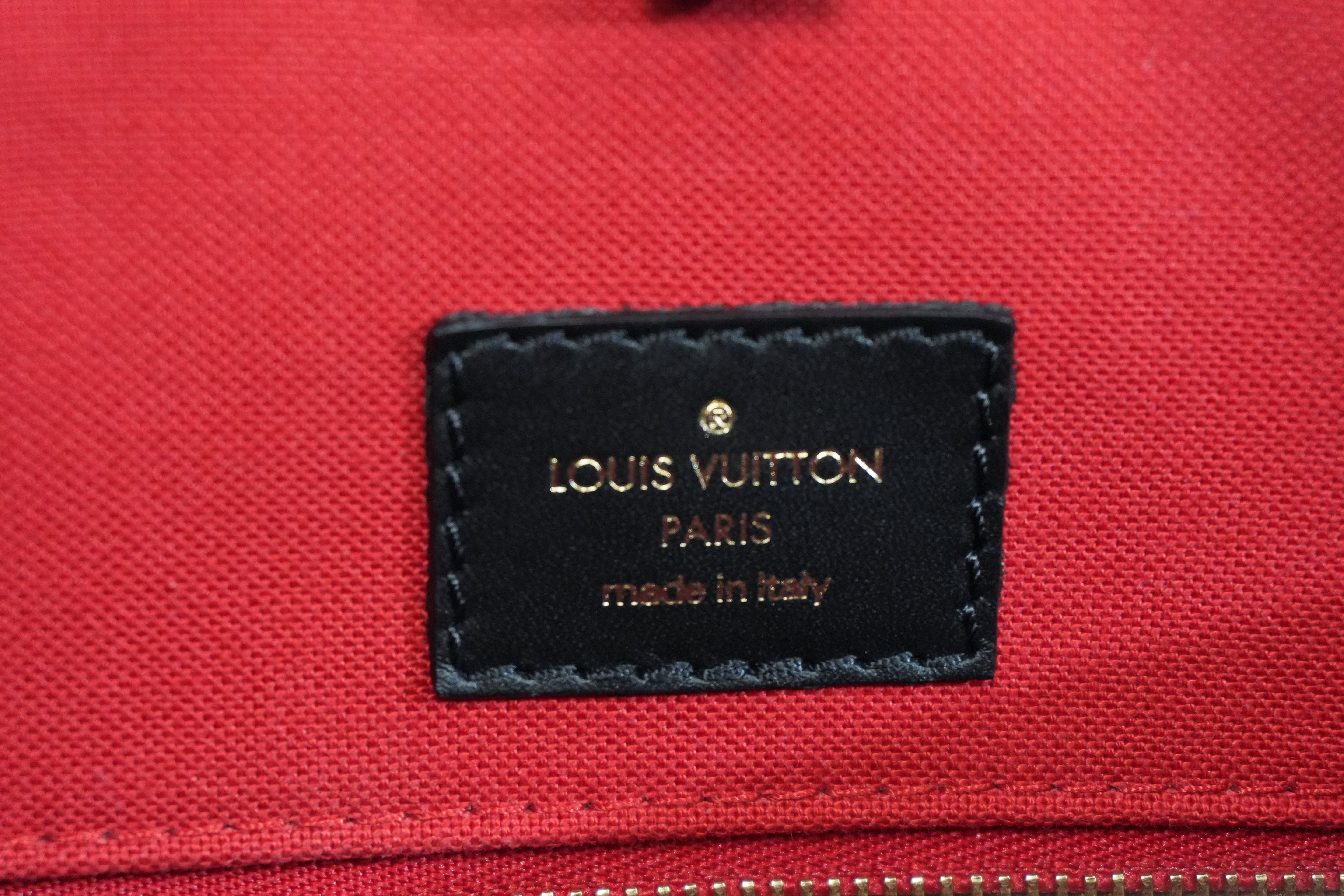 Pre-owned Louis Vuitton Reverse Monogram On the Go GM Tote Bag