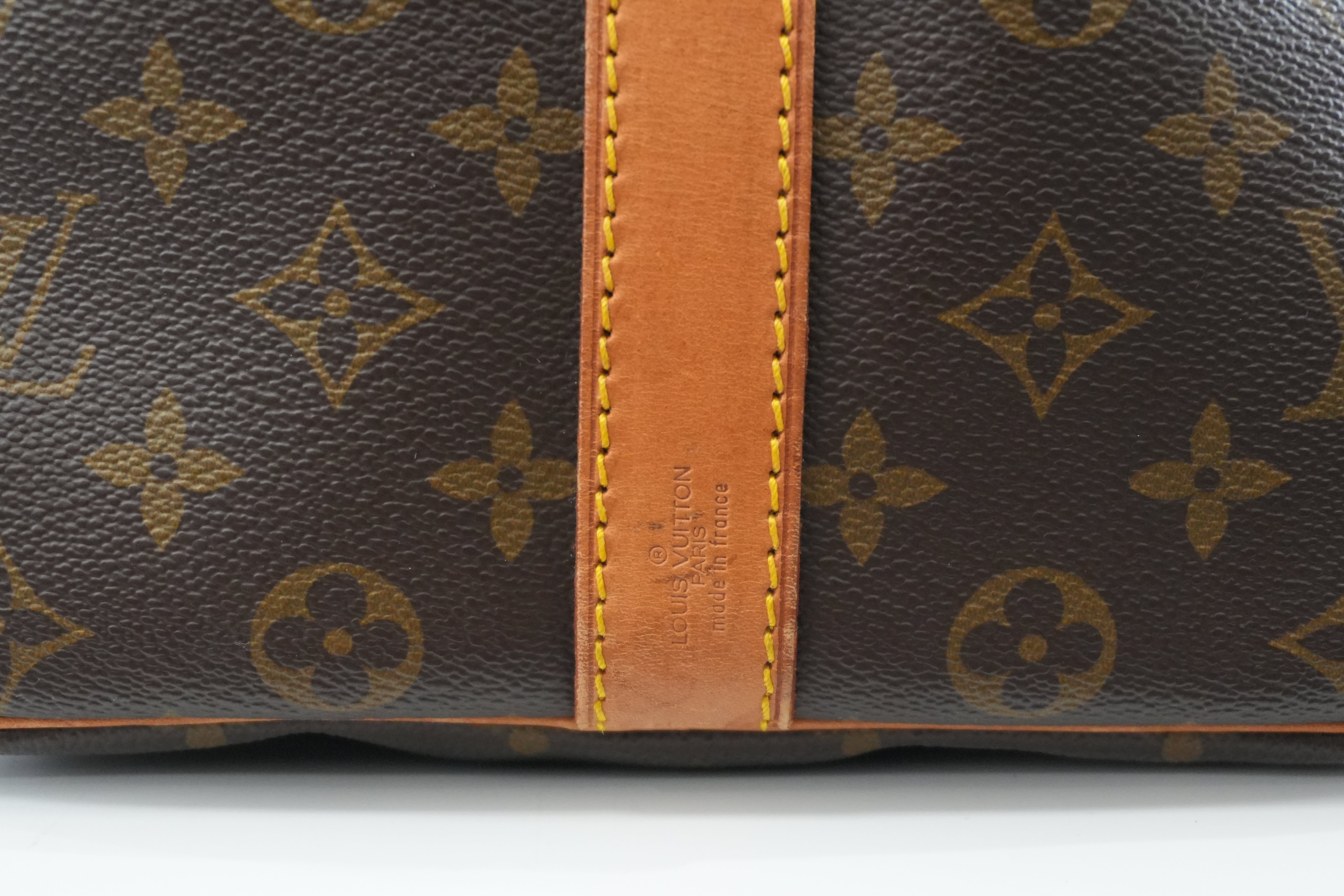 Pre-owned Louis Vuitton Monogram Keepall 50 Bandouliere