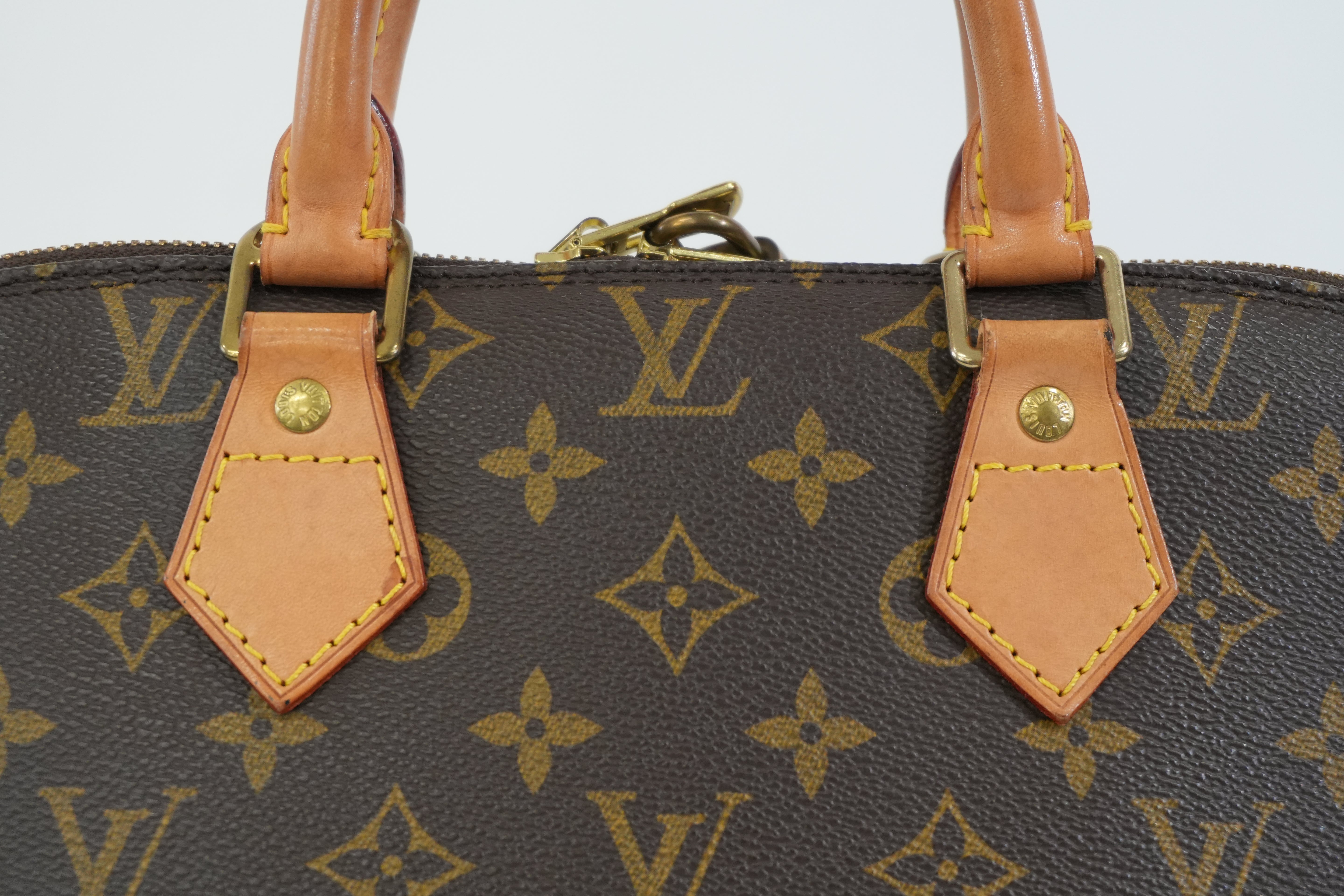Pre-owned Louis Vuitton Monogram Alma PM Handbag
