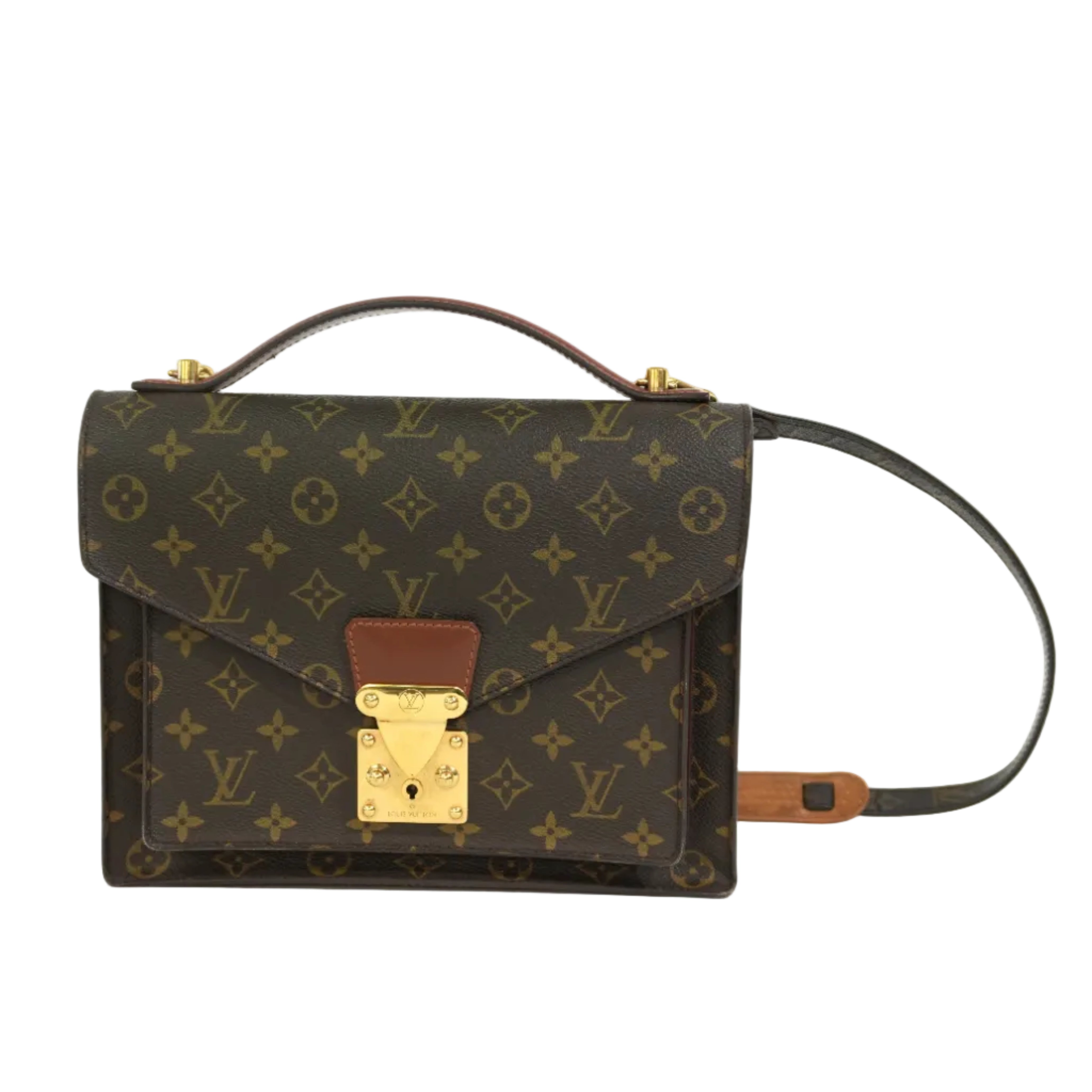 Pre-owned Louis Vuitton Monogram Monceau 28 Shoulder Bag