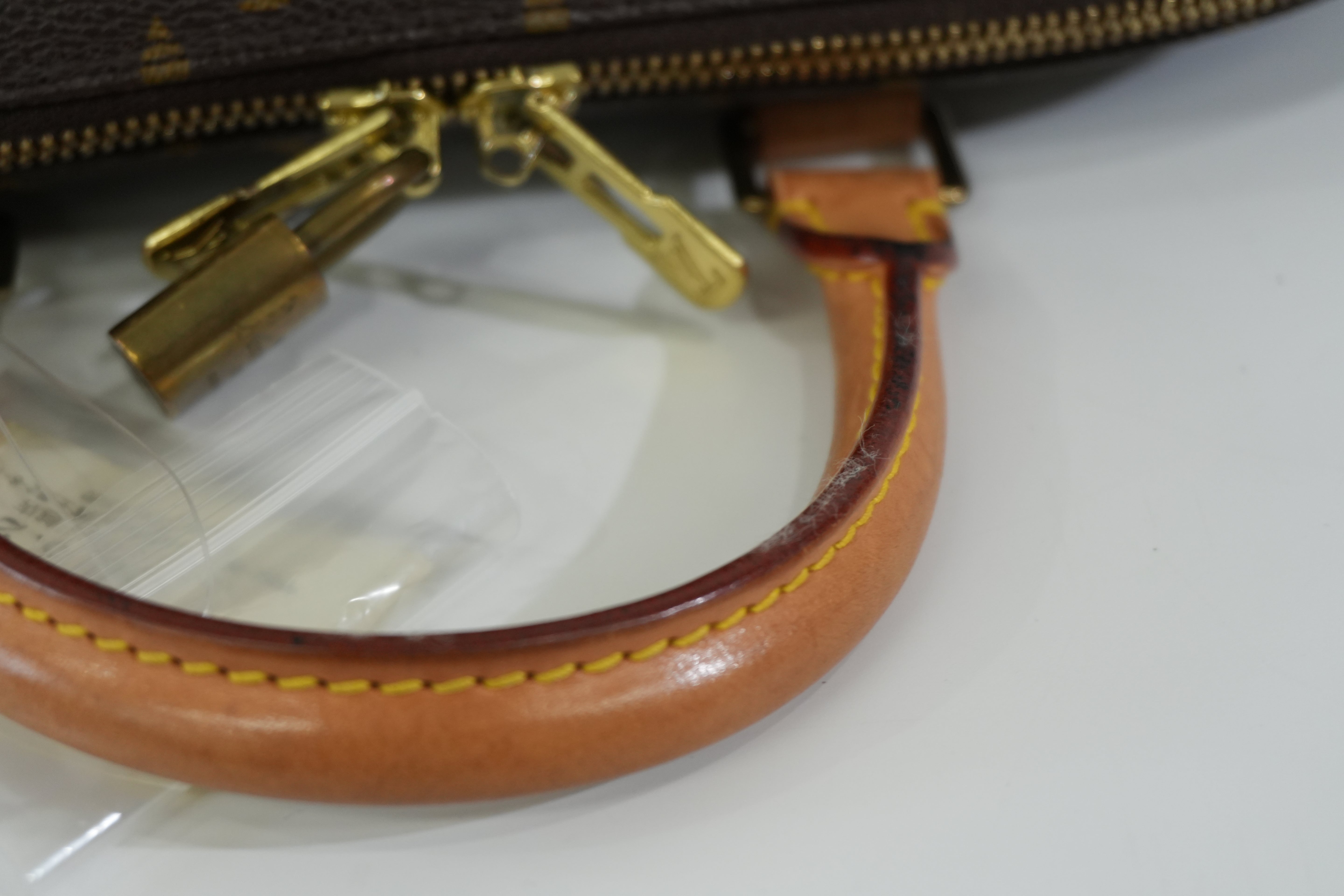 Pre-owned Louis Vuitton Monogram Alma PM Handbag