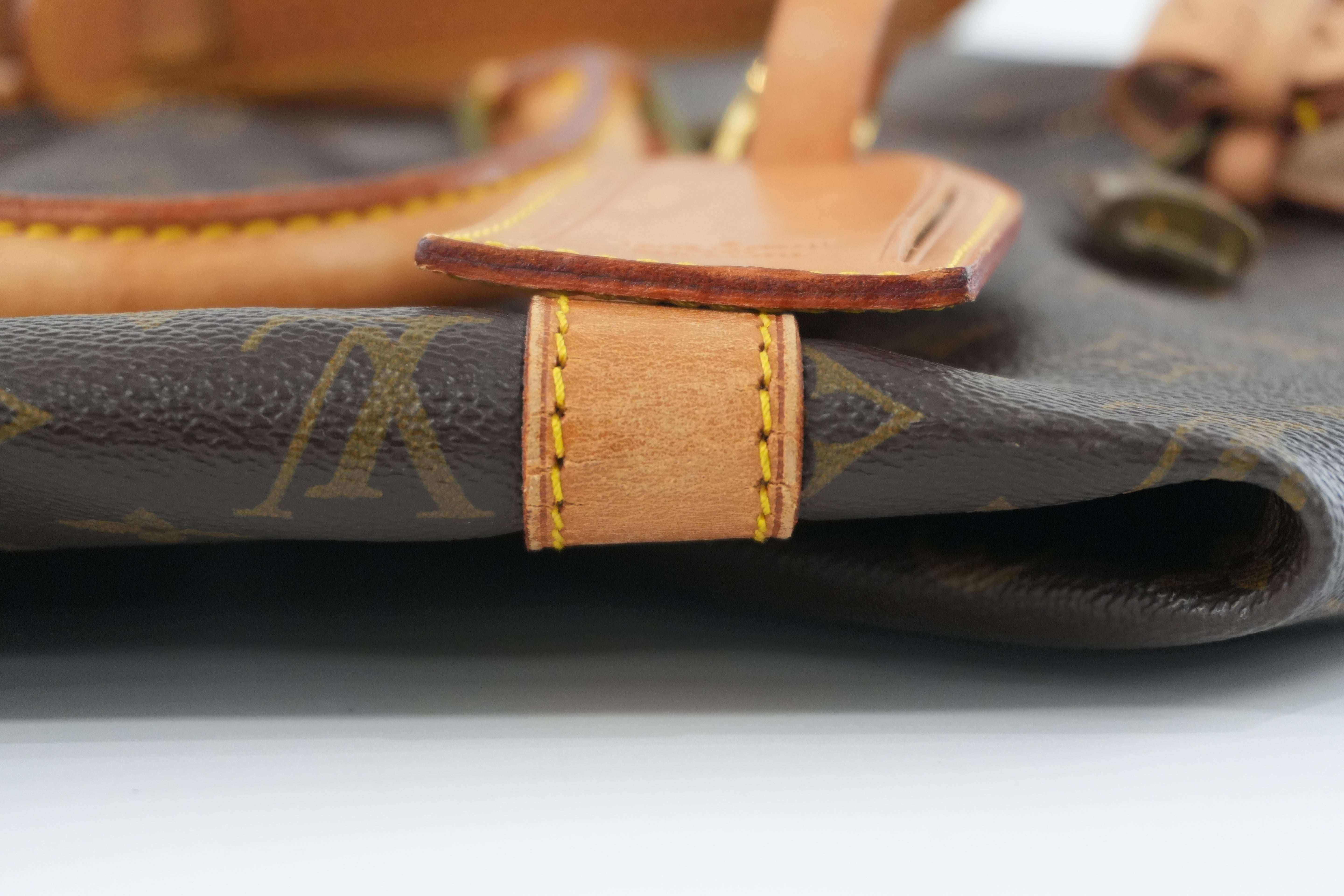 Pre-owned Louis Vuitton Monogram Keepall 50 Bandouliere