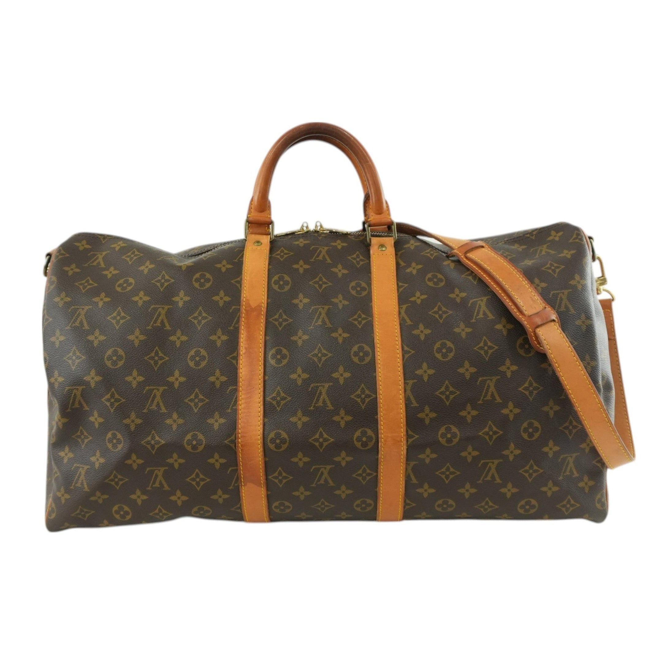 Louis Vuitton Monogram Keepall 55 Bandouliere Used