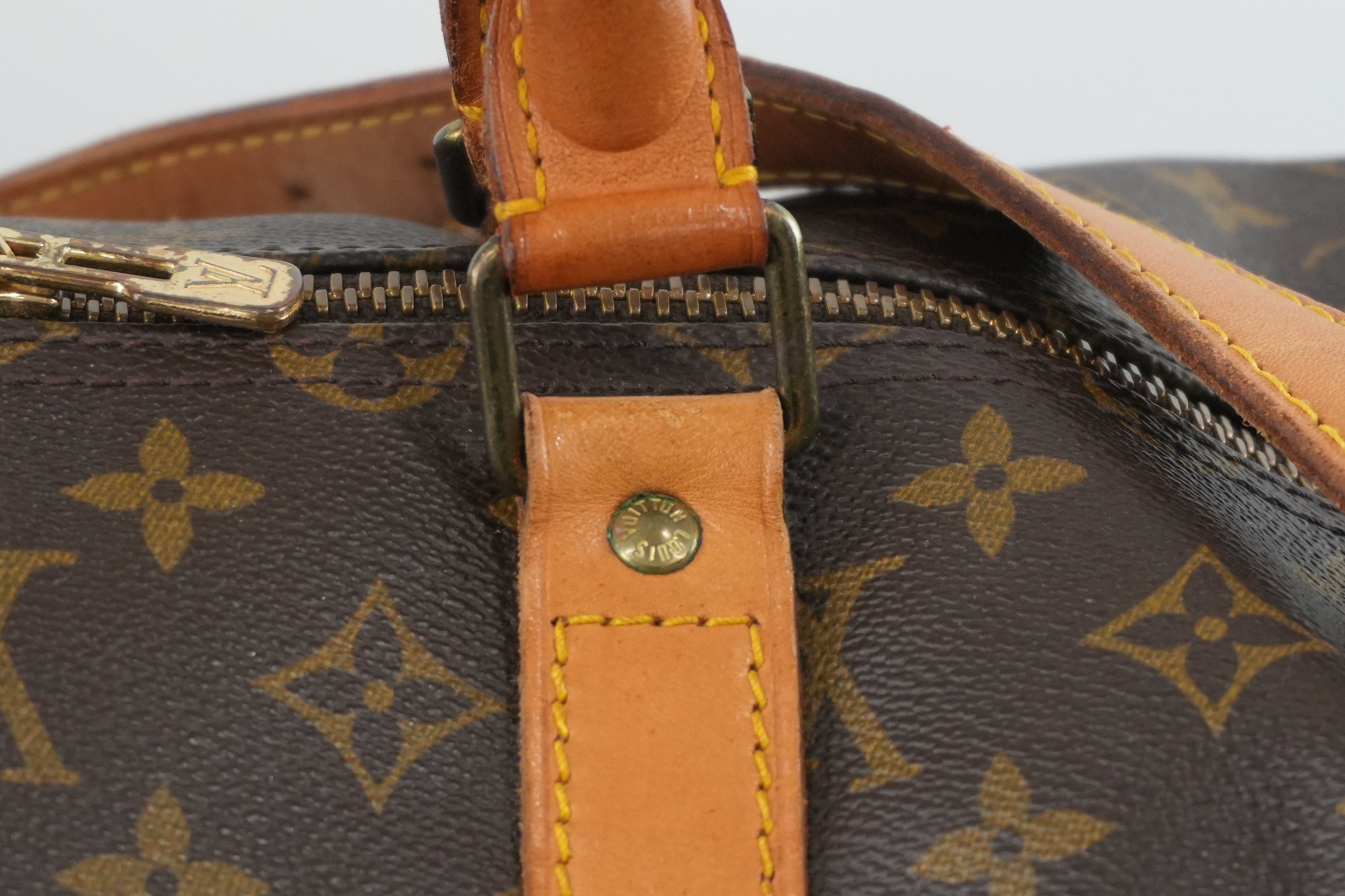 Louis Vuitton Monogram Keepall 55 Bandouliere Used