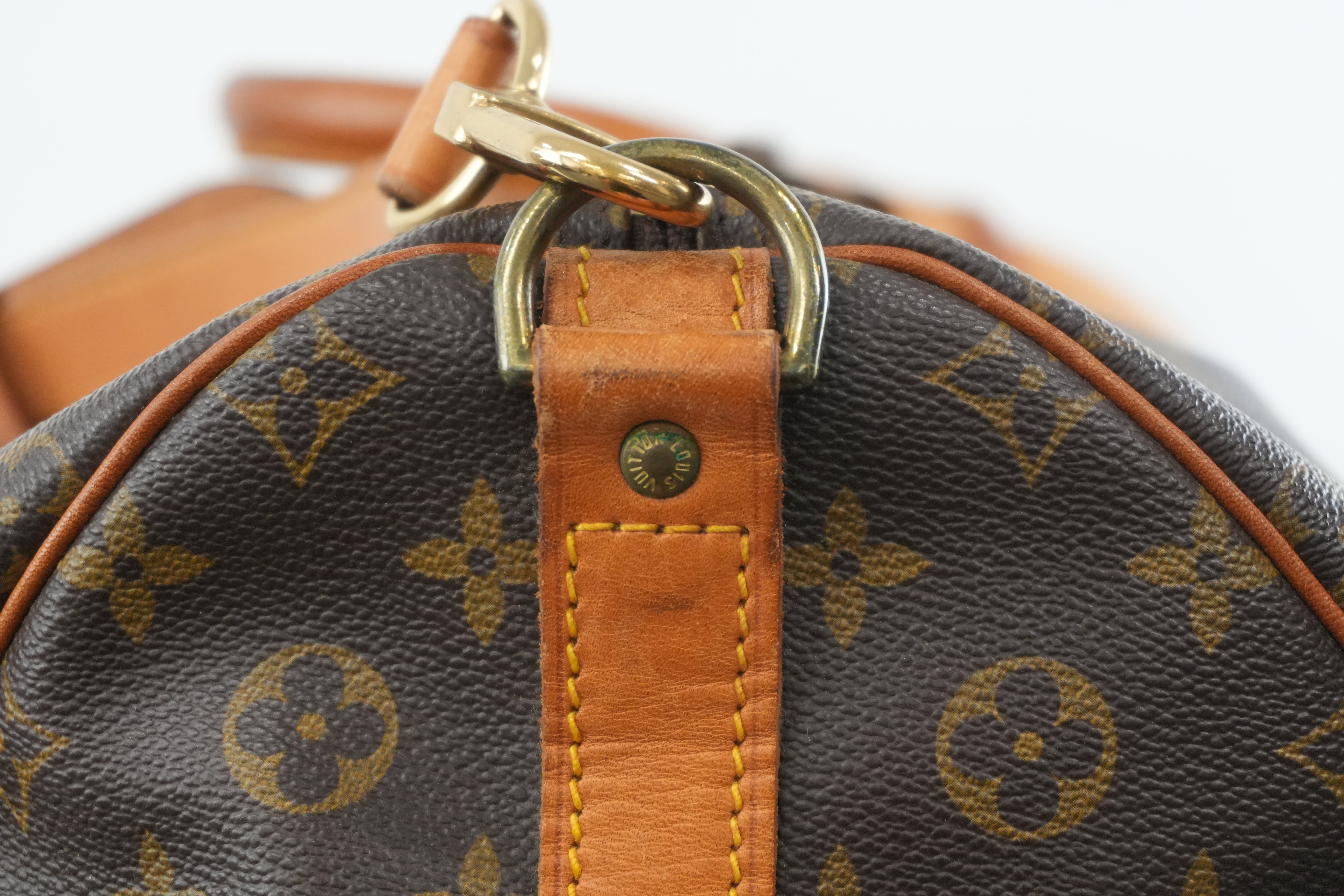 Louis Vuitton Monogram Keepall 55 Bandouliere Used