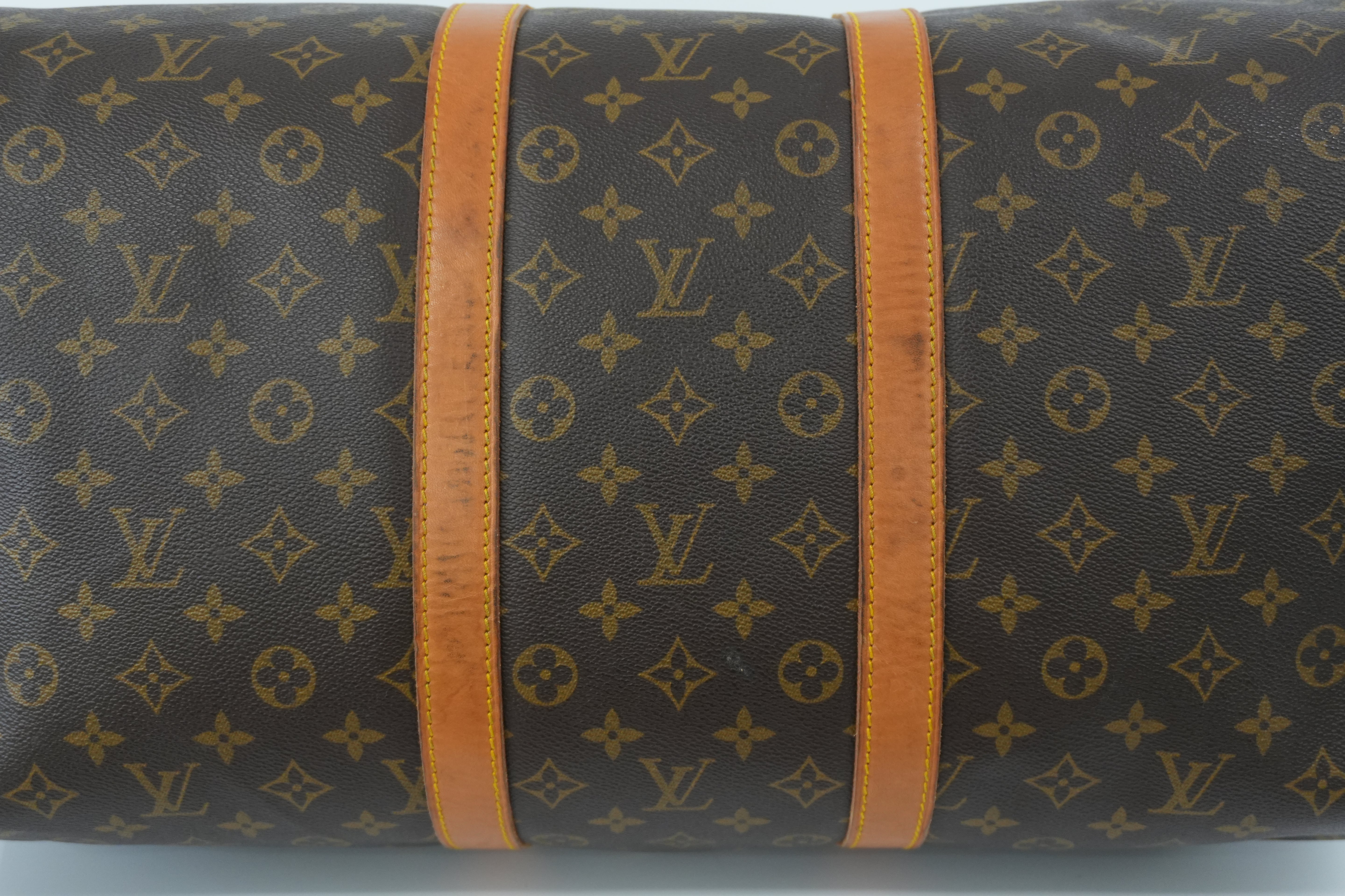 Louis Vuitton Monogram Keepall 55 Bandouliere Used