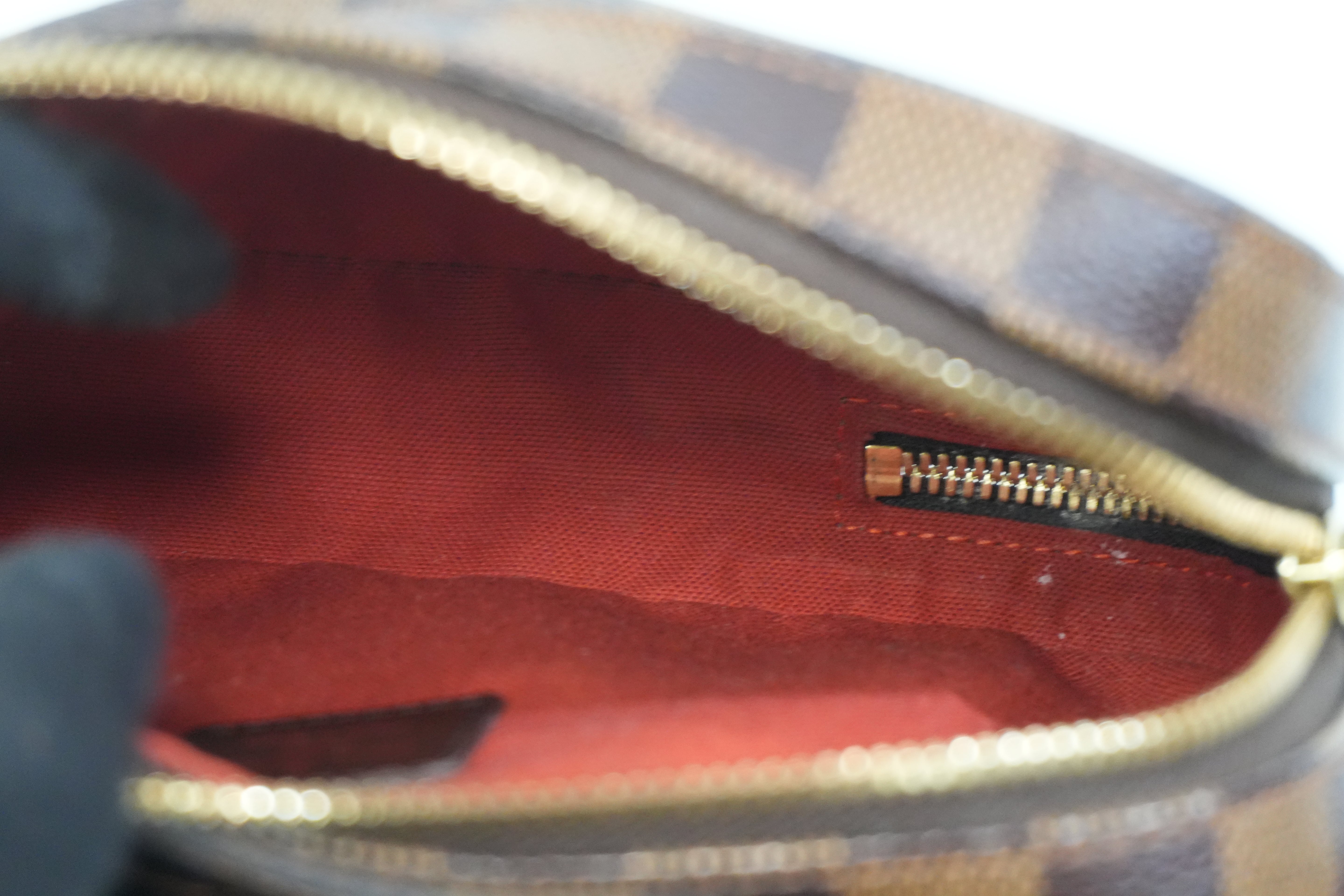 Pre-owned Louis Vuitton Damier Ebene Geronimo Body Bag