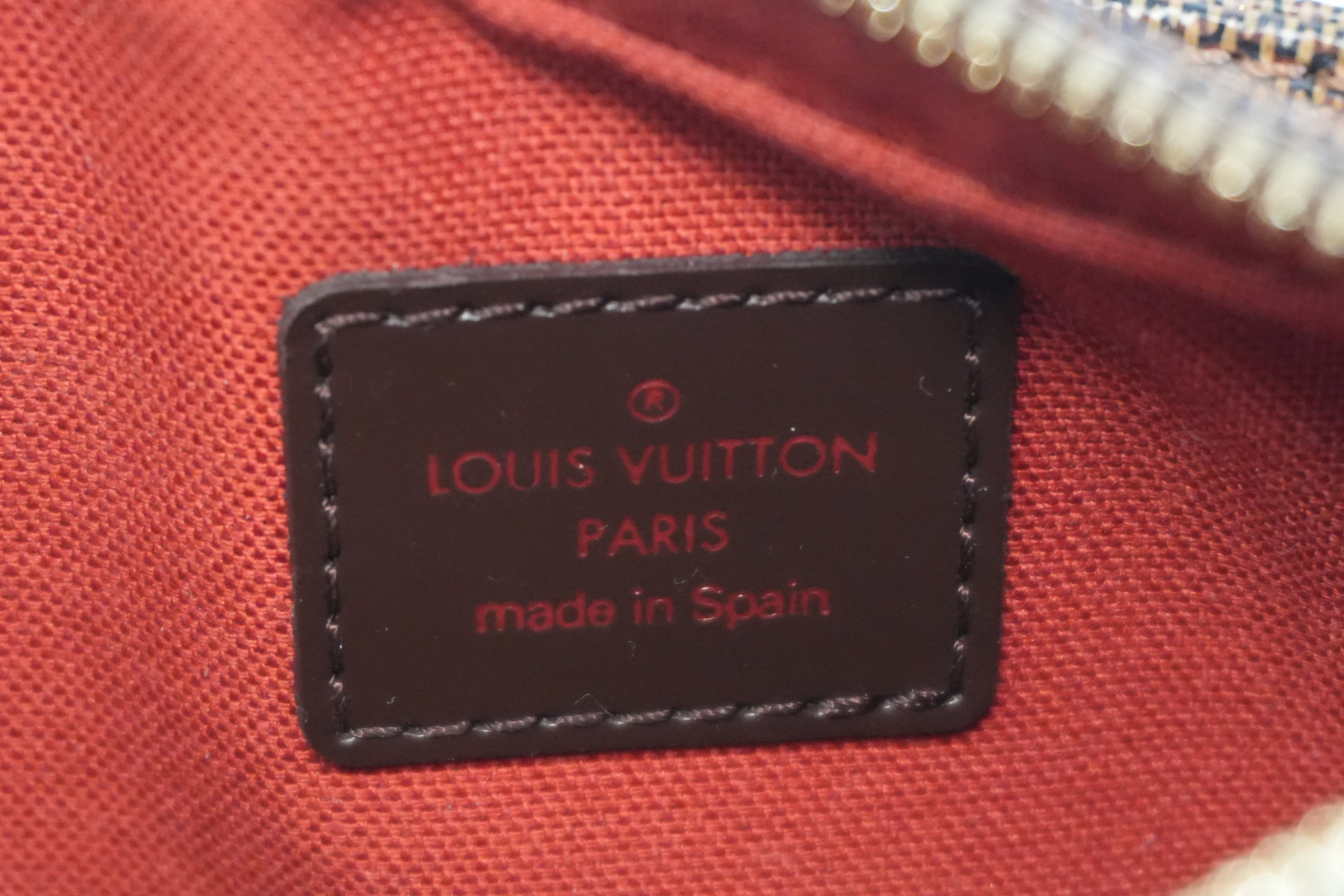 Pre-owned Louis Vuitton Damier Ebene Geronimo Body Bag