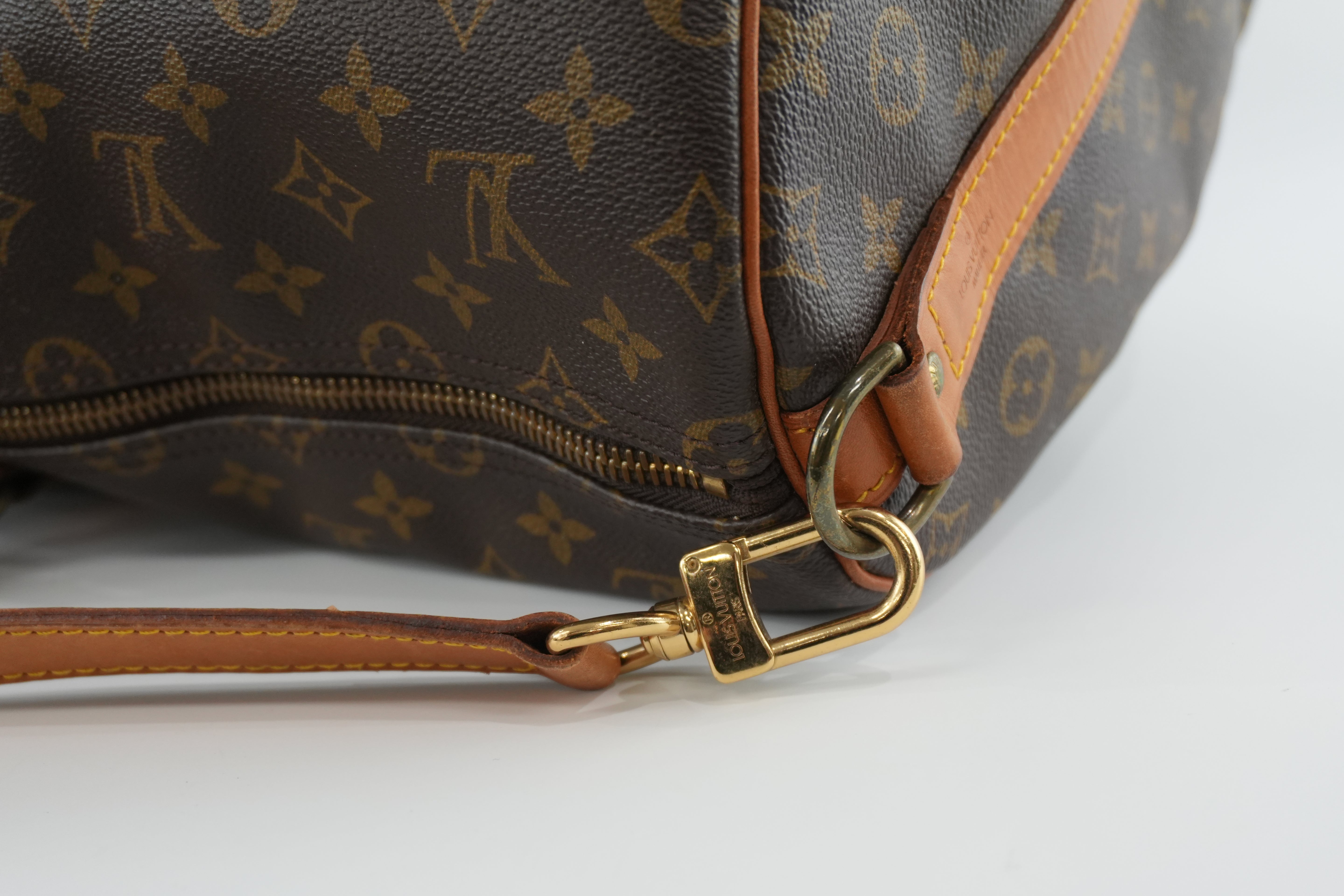 Louis Vuitton Monogram Keepall 55 Bandouliere Used