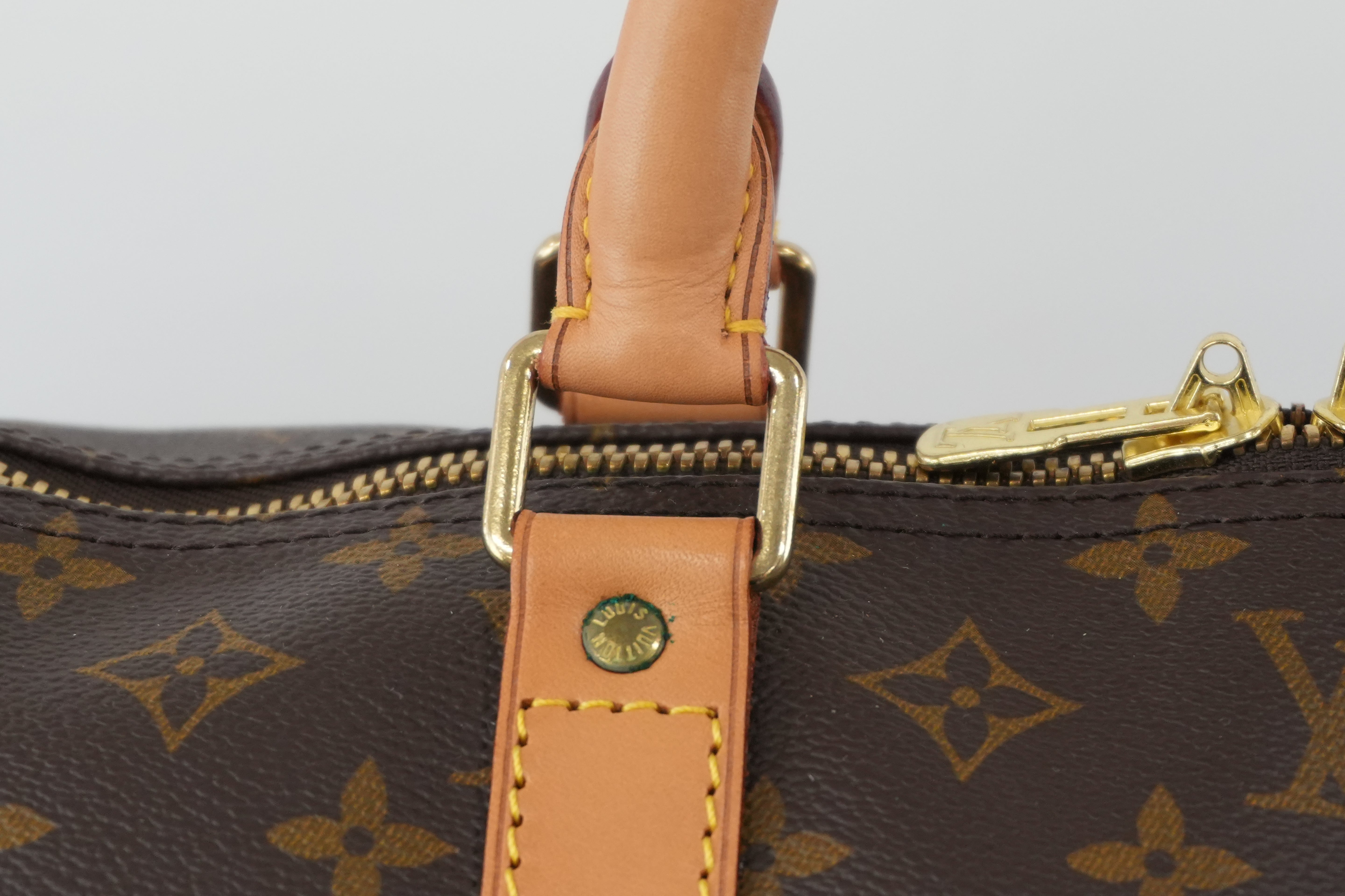 Pre-owned Louis Vuitton Monogram Keepall 60 Duffle Bag