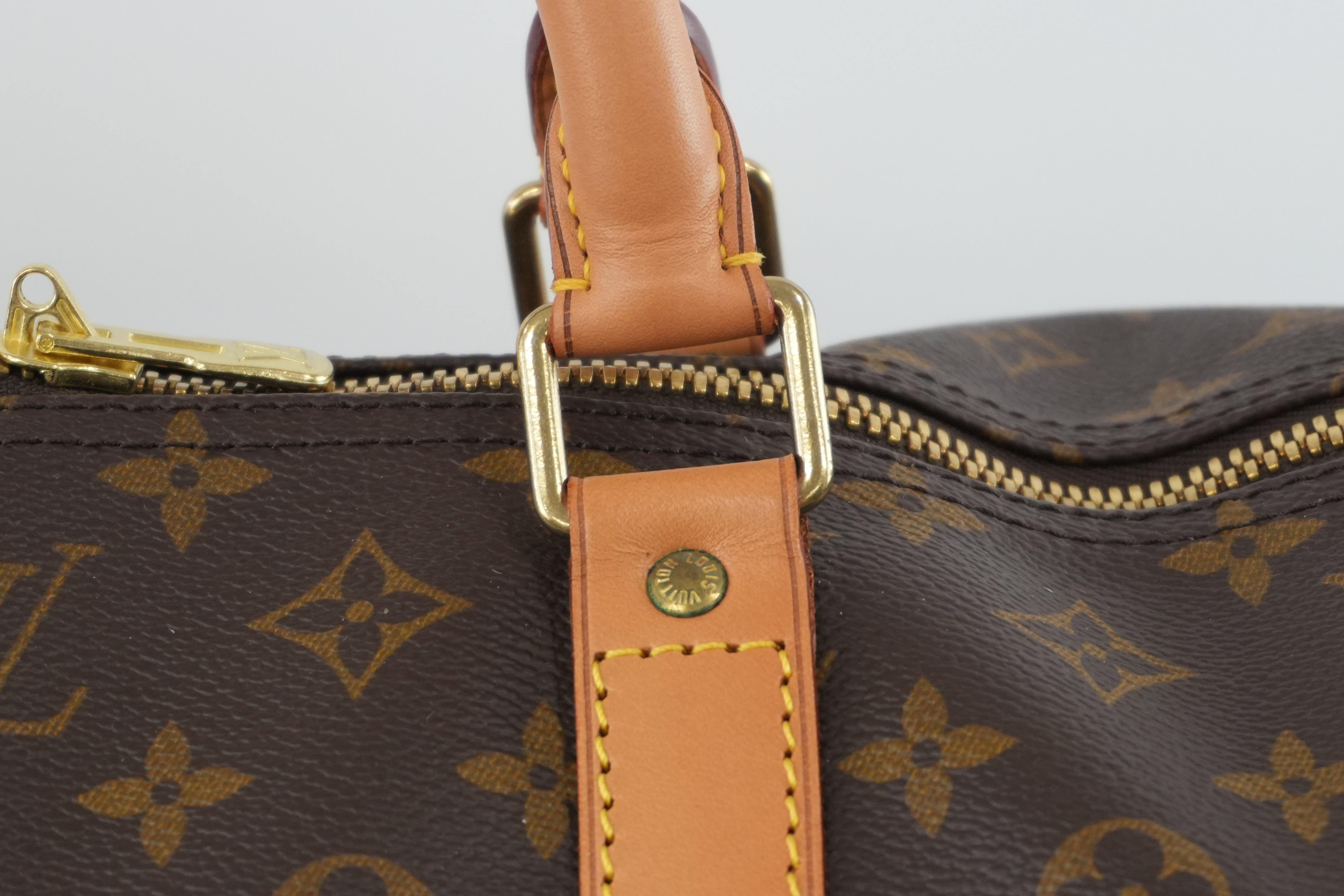 Pre-owned Louis Vuitton Monogram Keepall 60 Duffle Bag