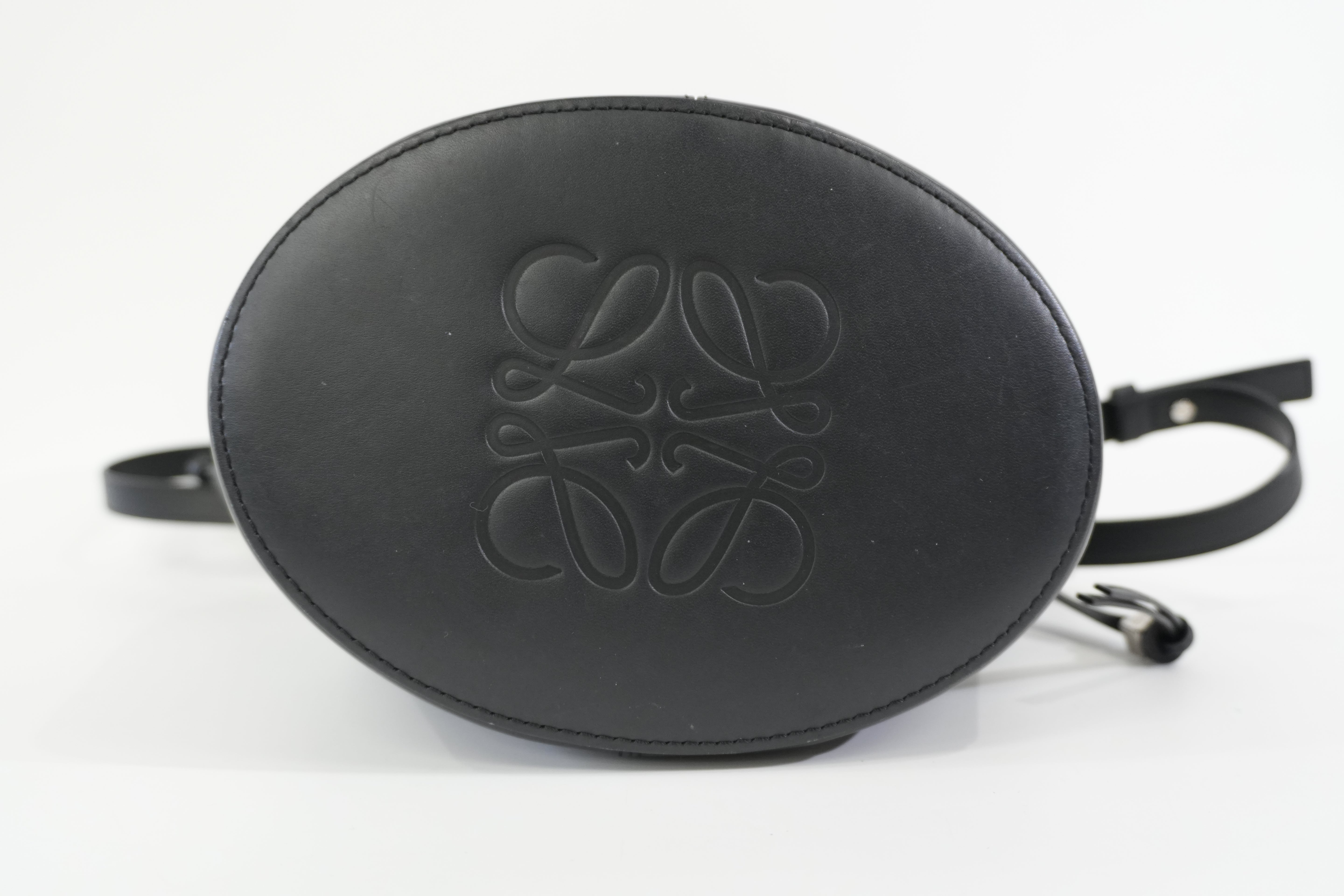 Pre-owned Loewe Hammock Shoulder Bag Navy Blue