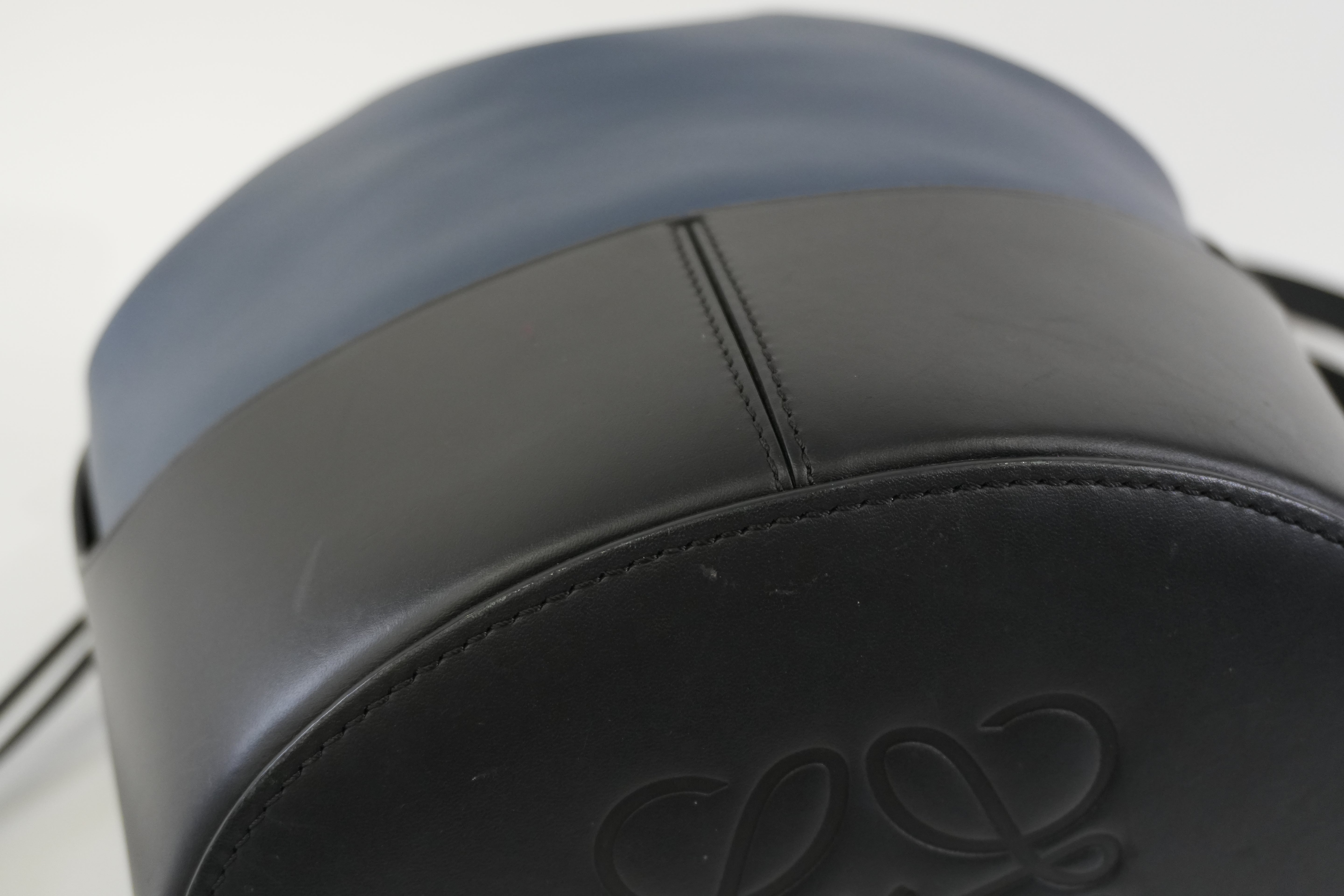 Pre-owned Loewe Hammock Shoulder Bag Navy Blue